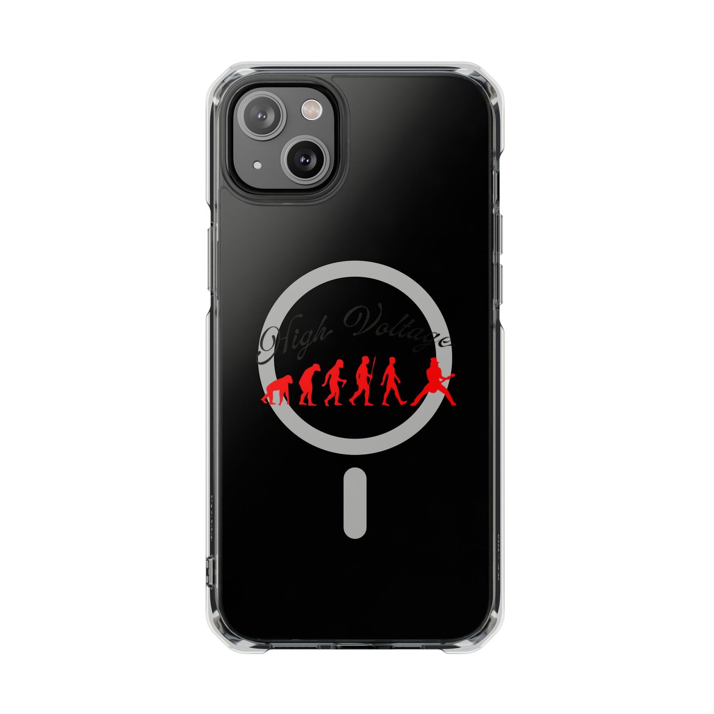 Heavy Riff Emblem Magnetic Clear Impact case