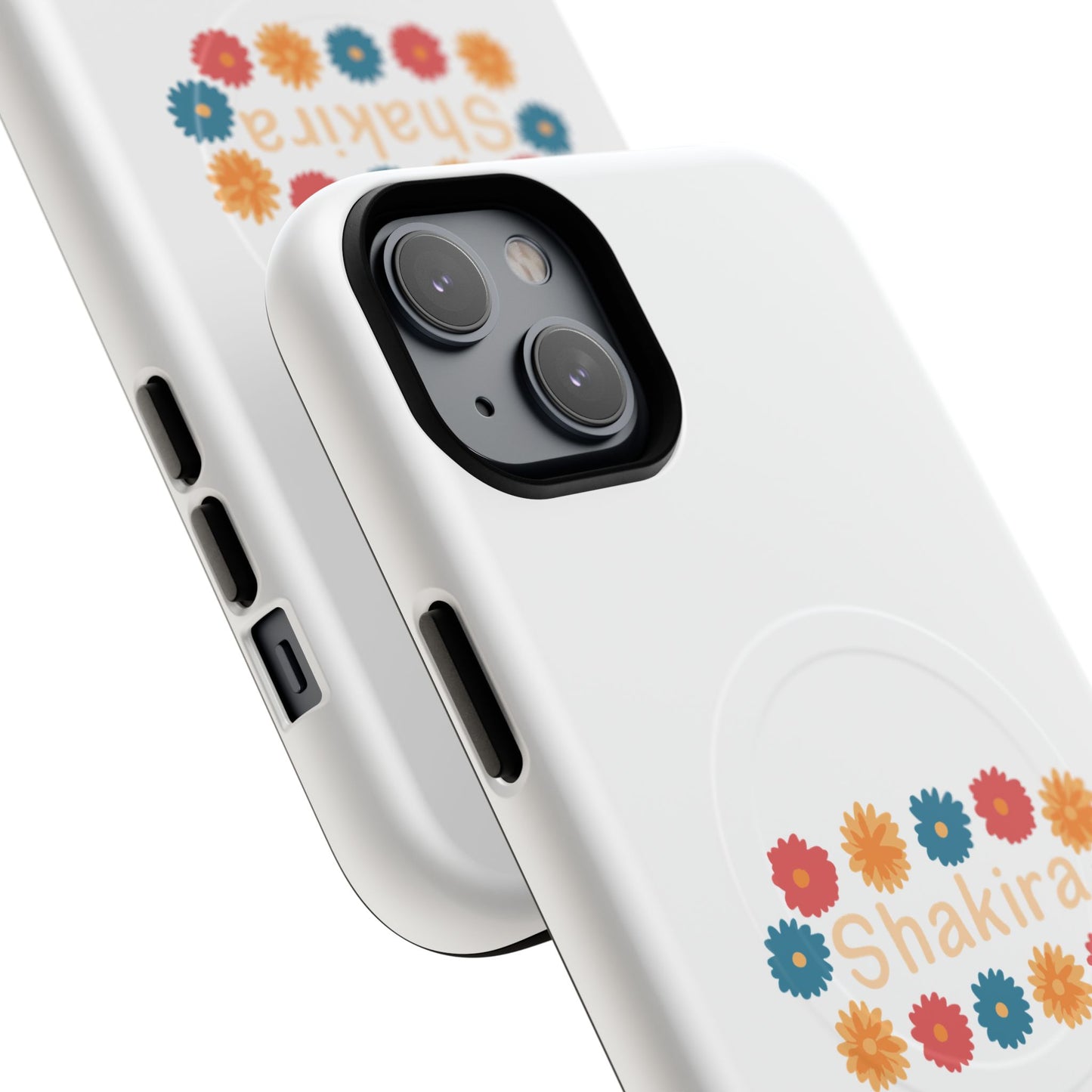 Retro Floral Groove Tough Magnetic case