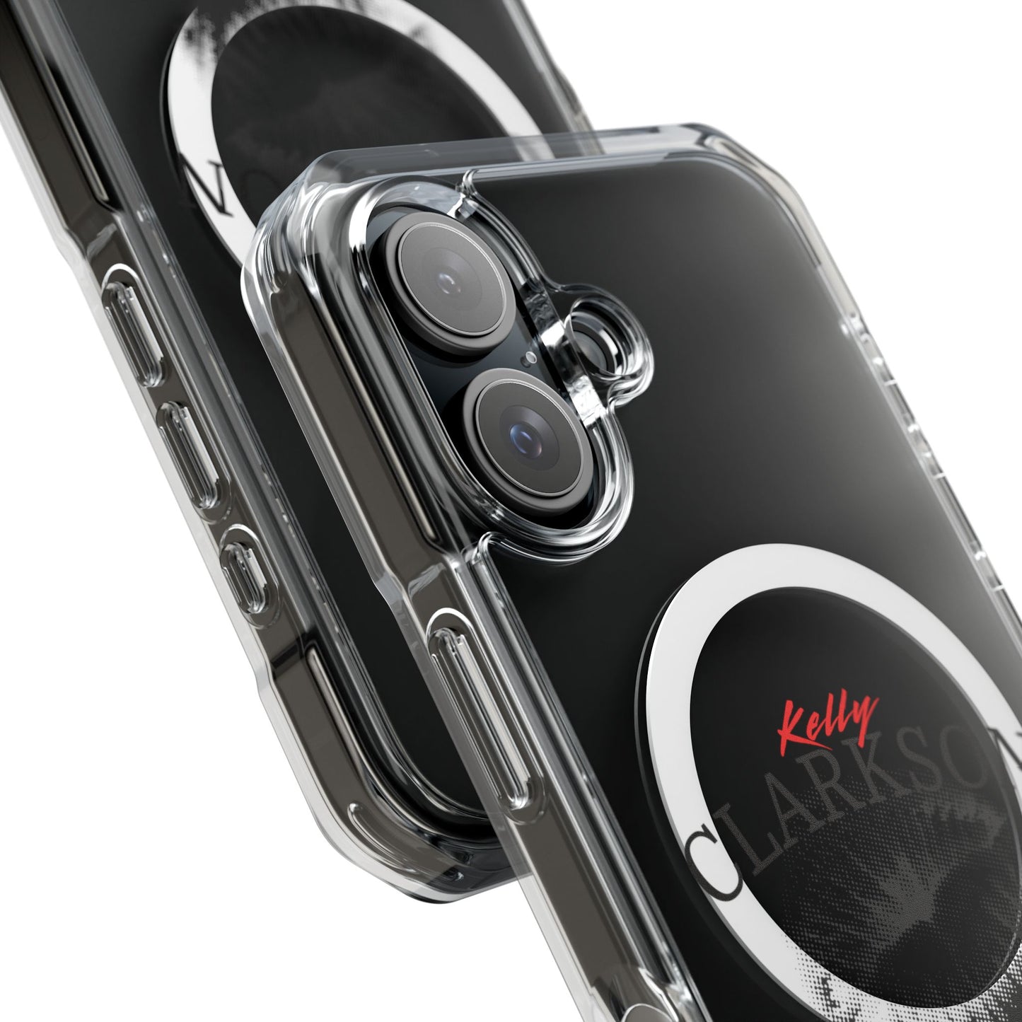 Retro Kiss Sound Magnetic clear Impact Case