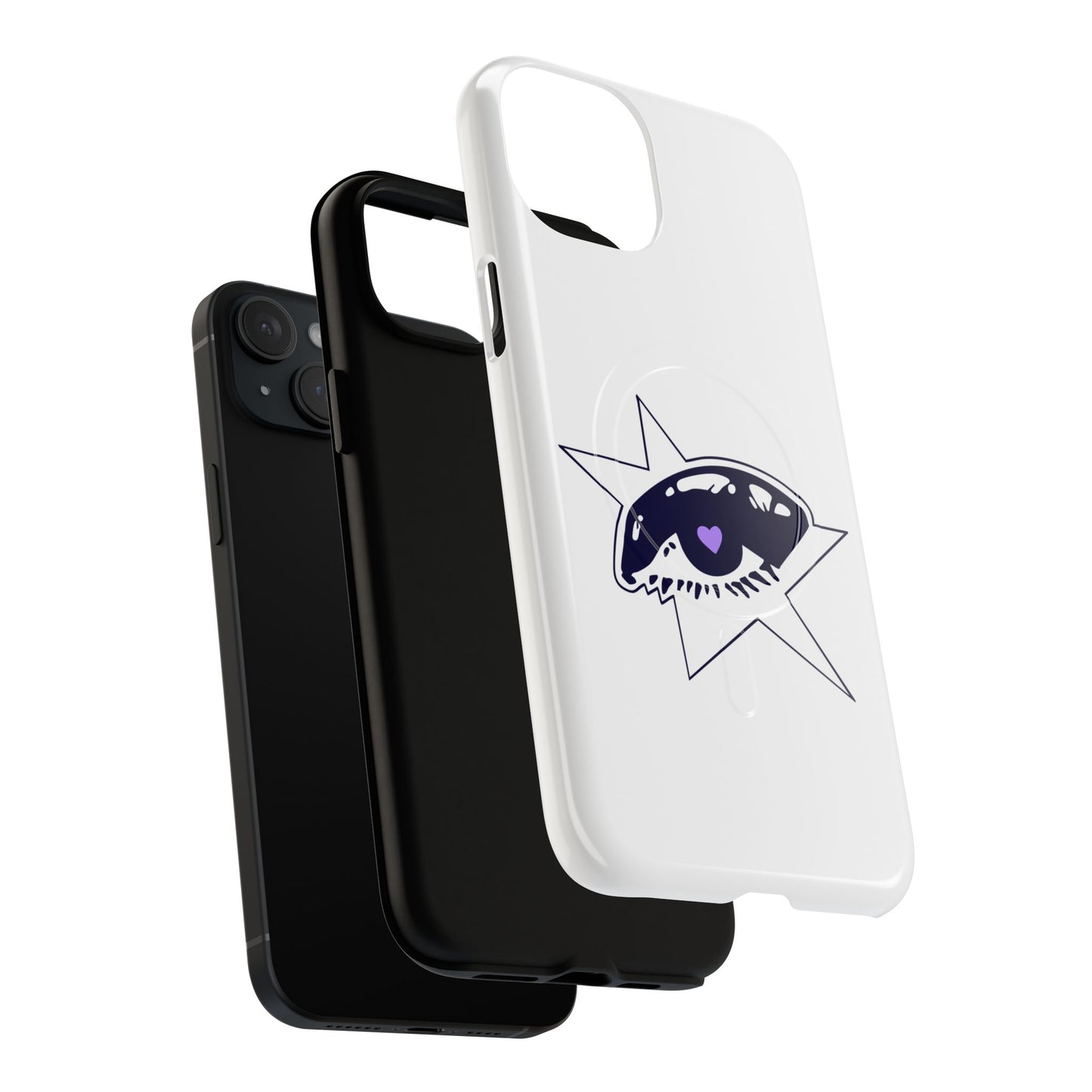 Purple Starry Eye Tough Magnetic phone case