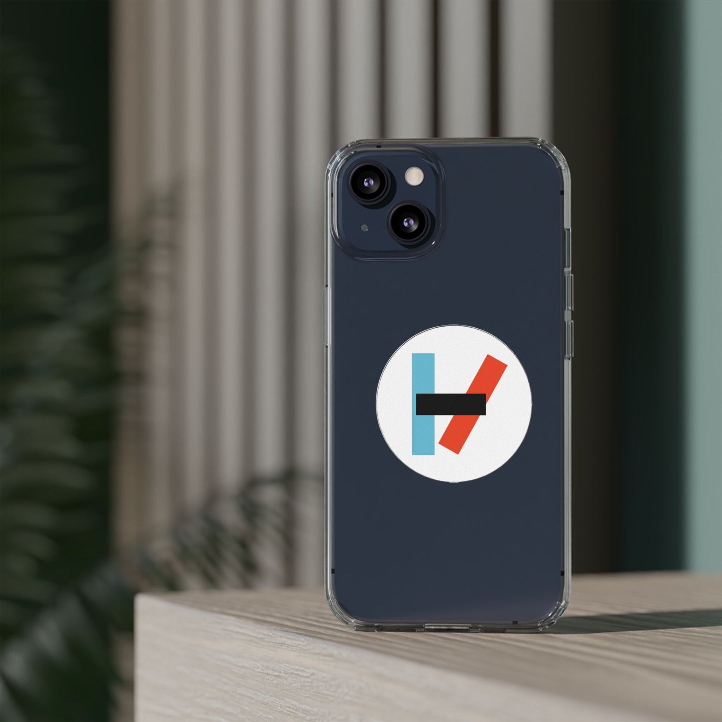 Circle Flame Clear Case