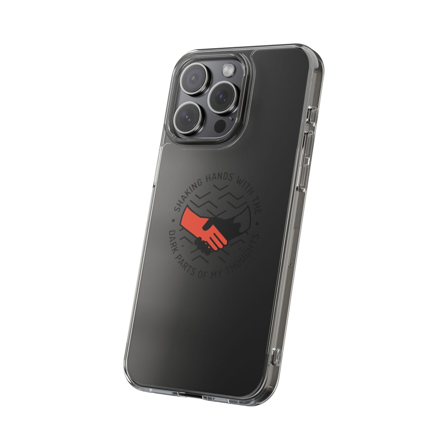 Dark Grip Clear Case