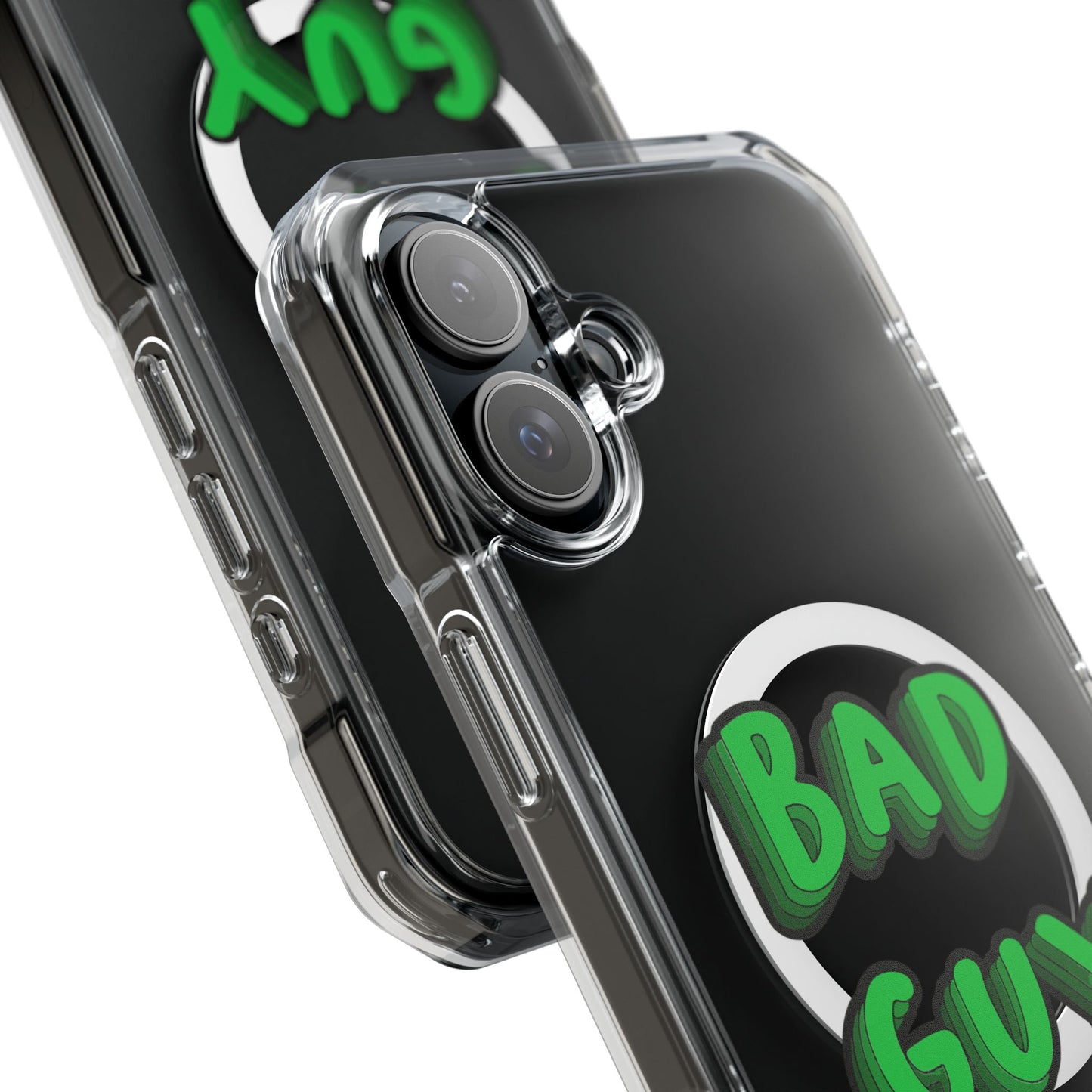 Bold 3D Bad Mood Magnetic Clear Impact Case