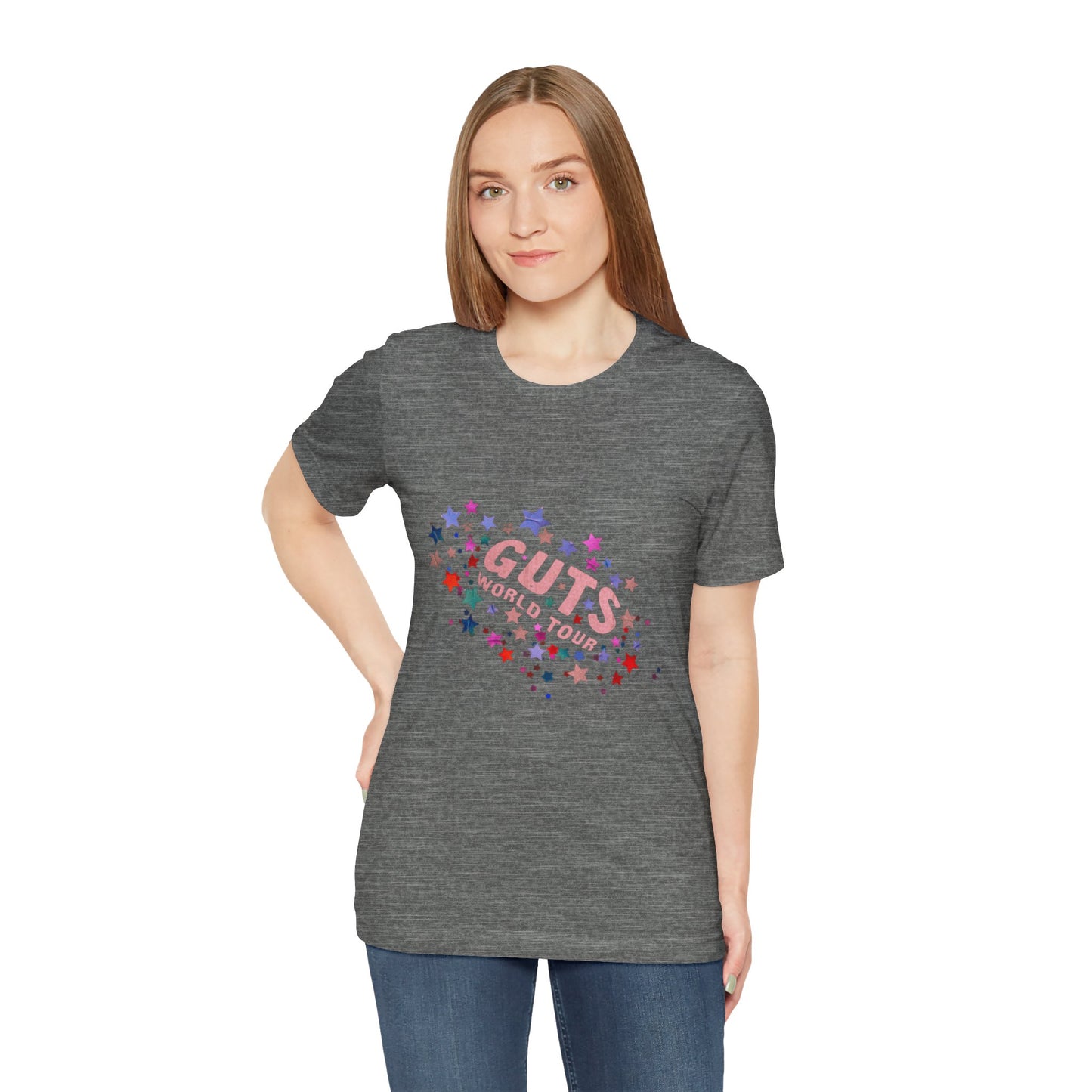 Olivia Rodrigo Unisex Jersey Short Sleeve Tee - Guts World Tour