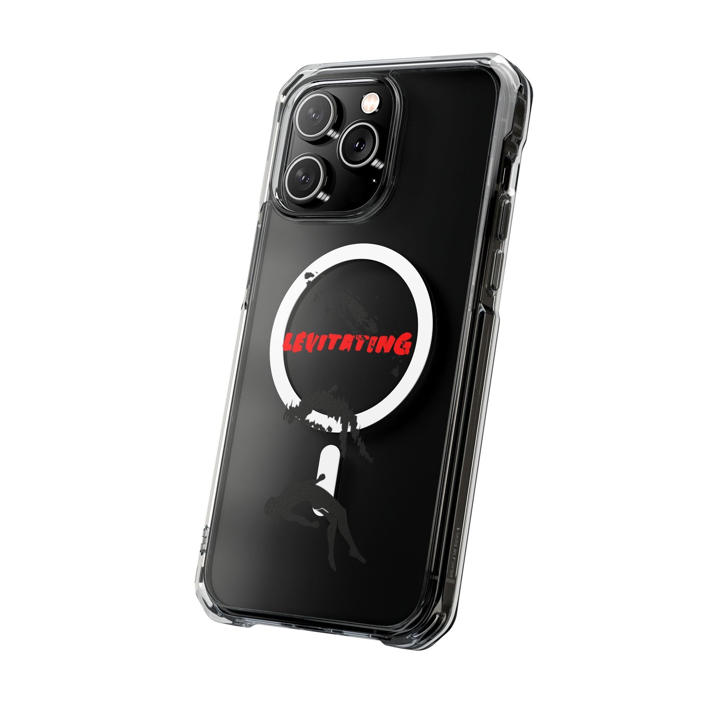 Levitating Vibes Magnetic Clear Impact case