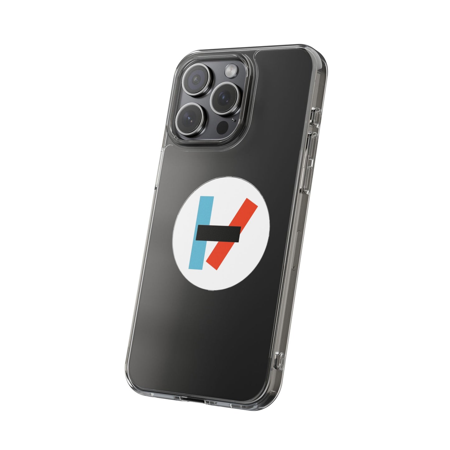 Circle Flame Clear Case