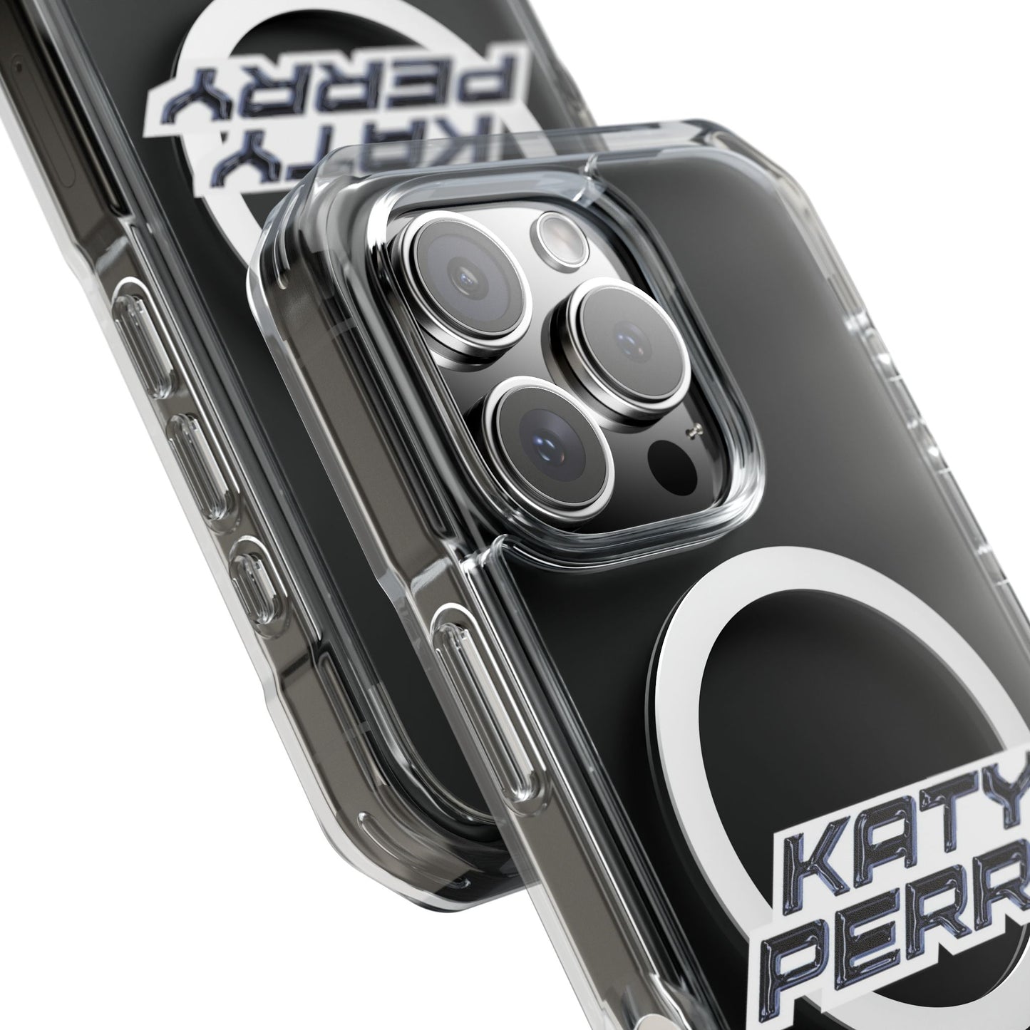 Chrome Katy Perry Logo Magnetic Clear Impact cases