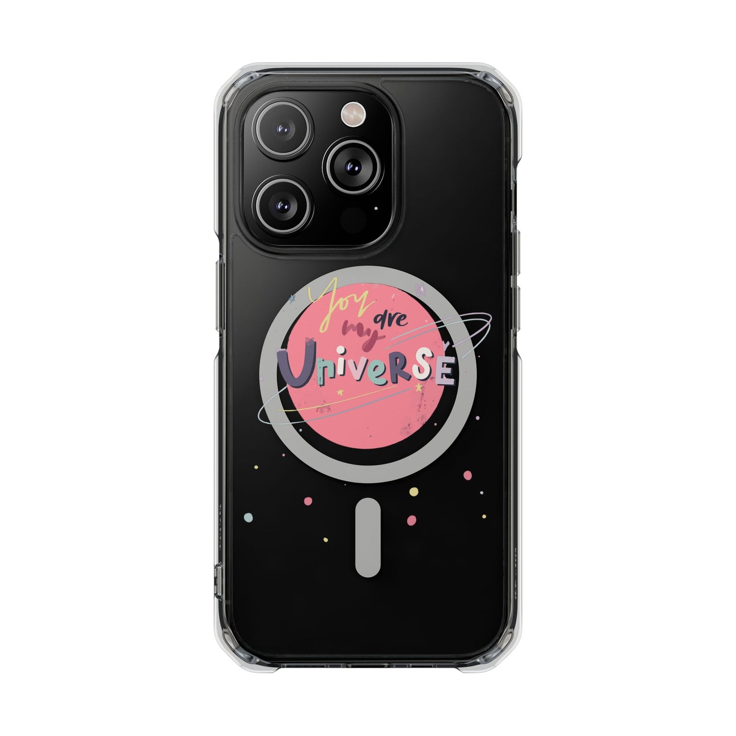 Pastel Planet & Universe Magnetic Clear Impact case