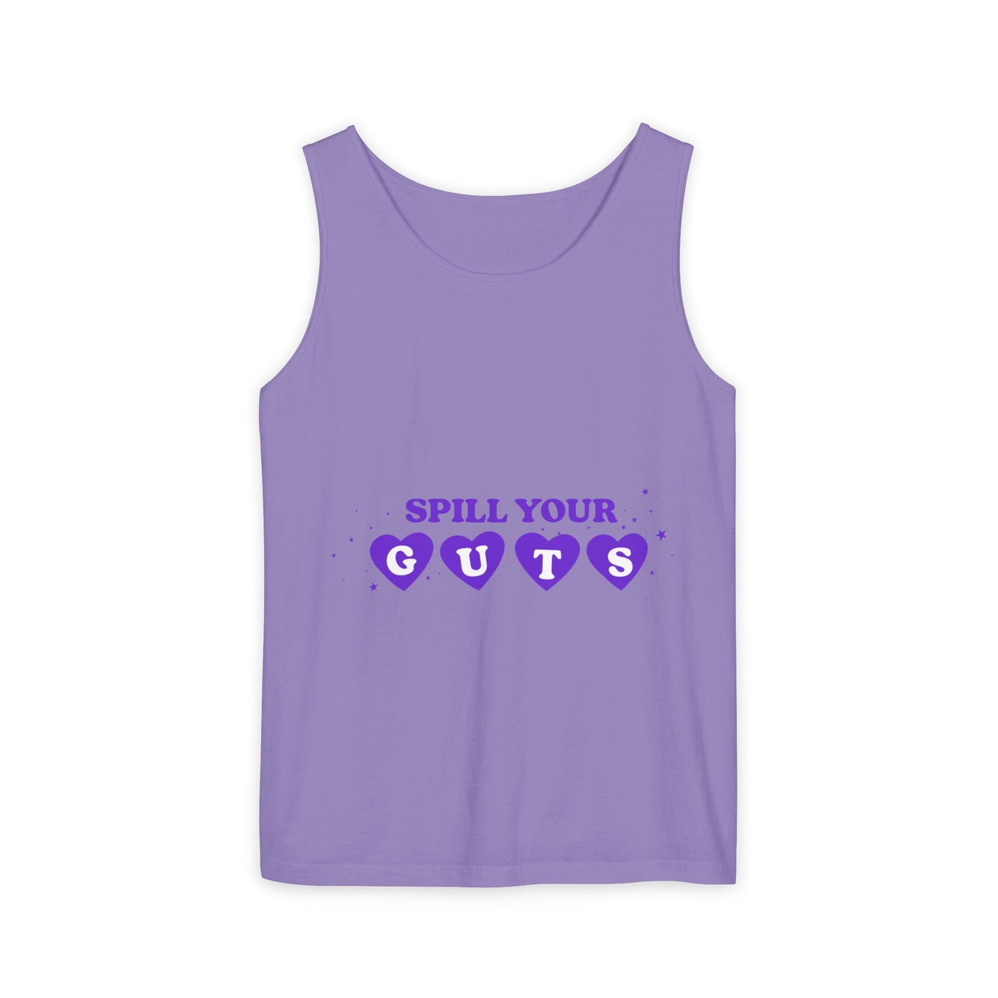 Spill Your Guts Heart-Dyed Tank Top