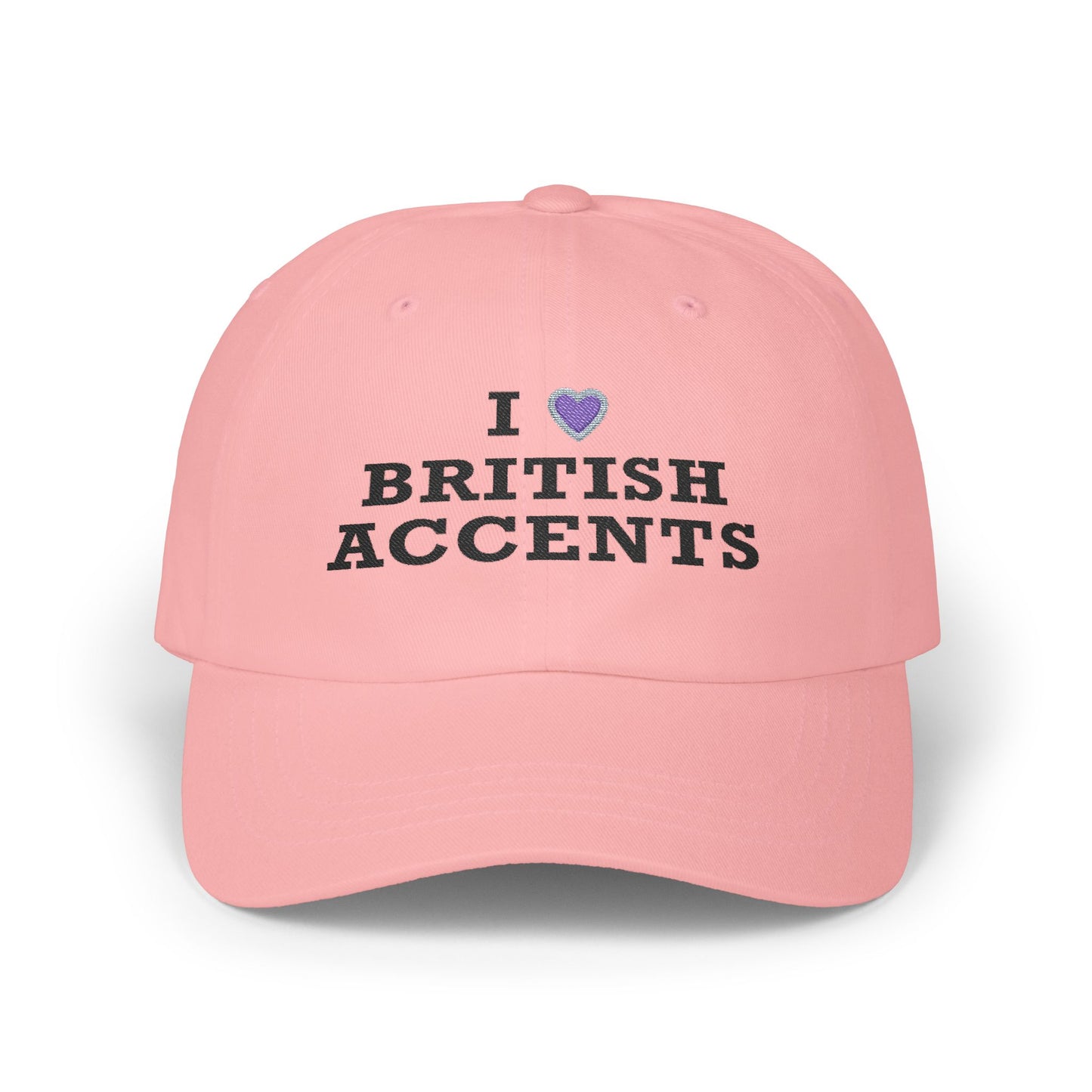 I Love British Accents Classic Dad Cap