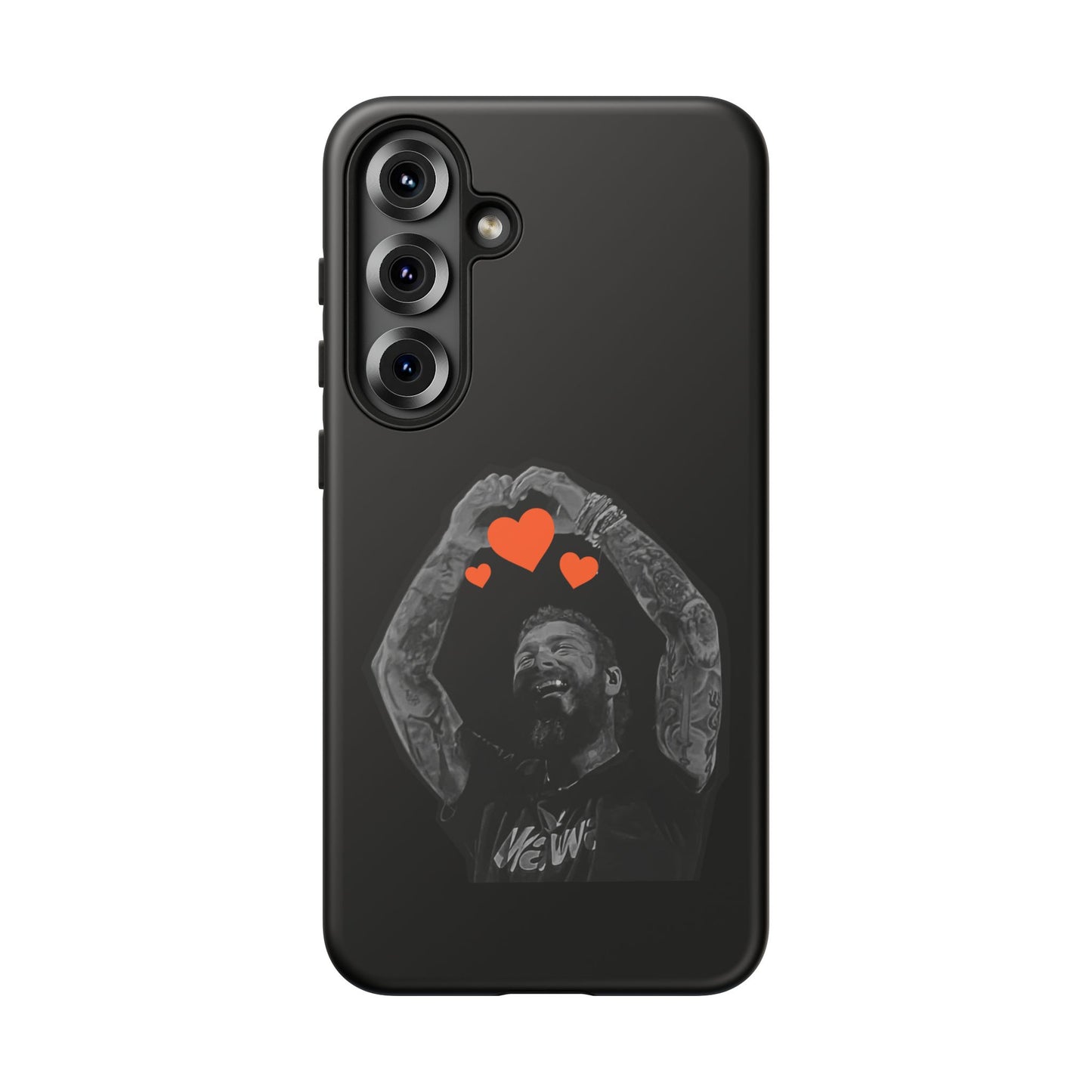 Tough Samsung Case (S20–S25) – Post Malone Heartfelt Wishes