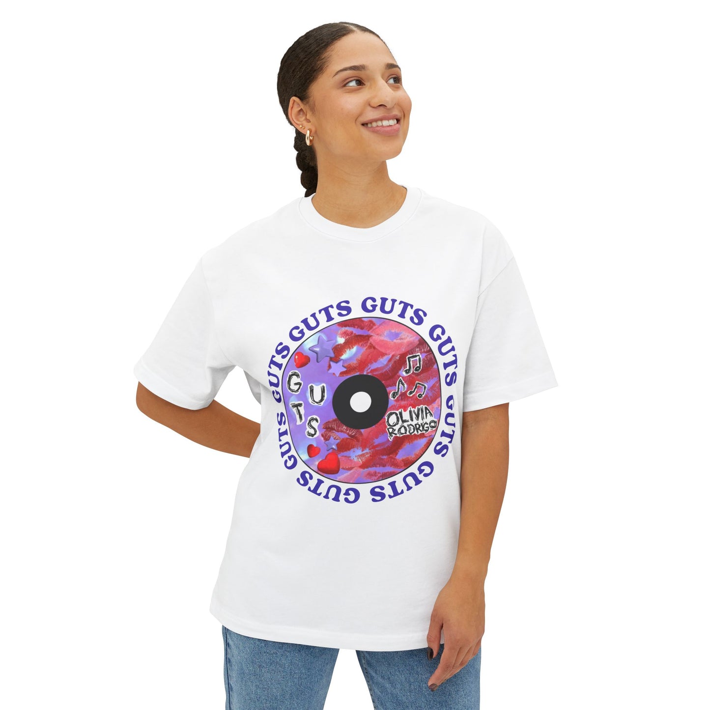Guts Album Art CD-Oversized Tee