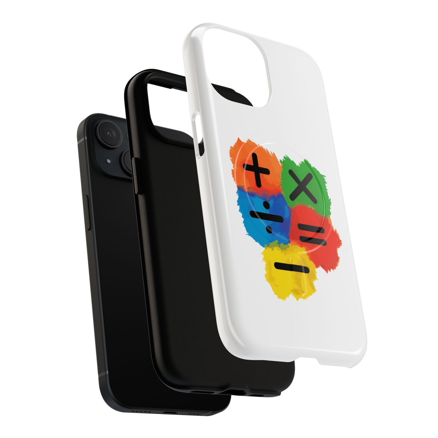 Orange Equals Symbol Tough Magnetic case