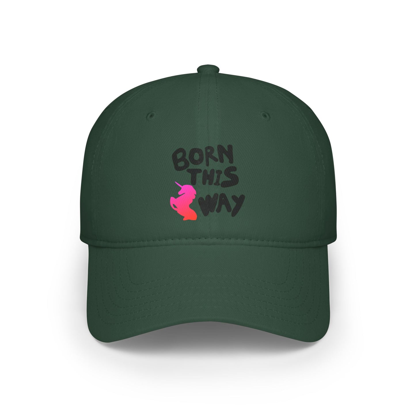 Born This Way Unicorn Baseball Cap