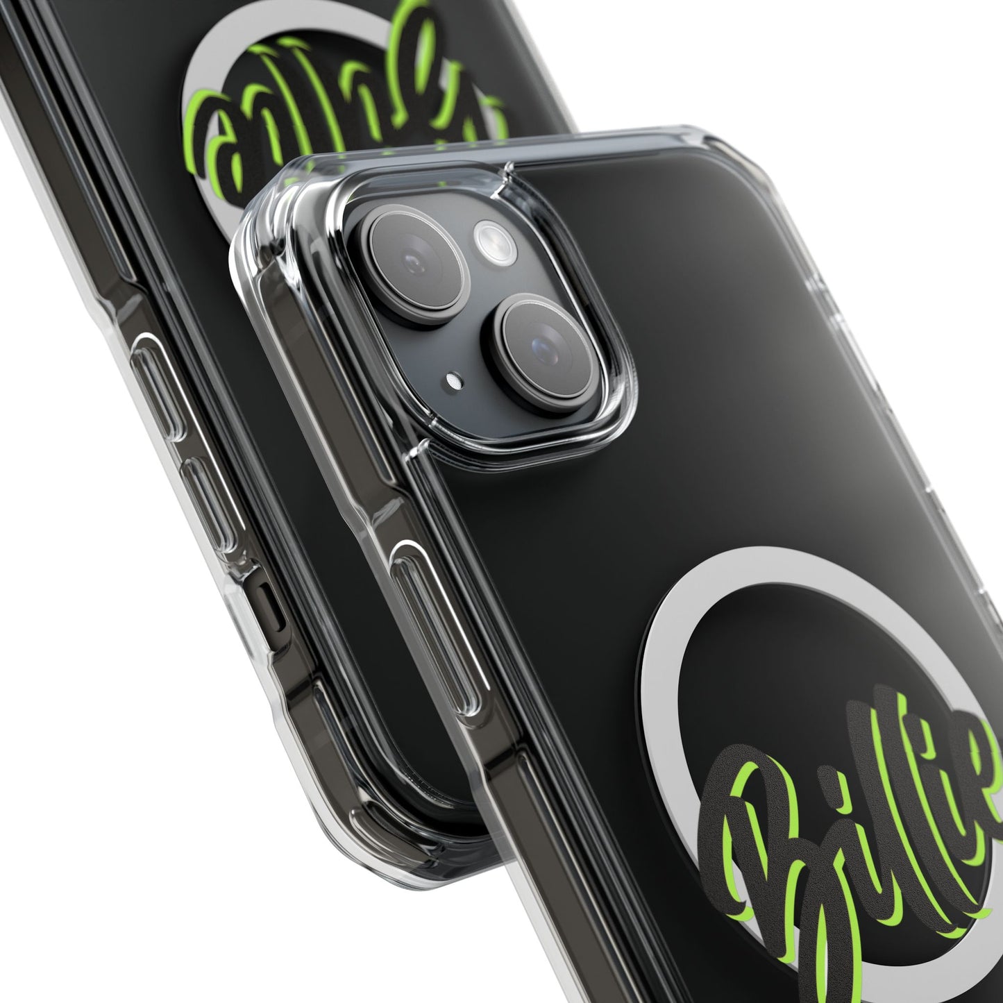Electric Script Vibes Magnetic Clear Impact Case