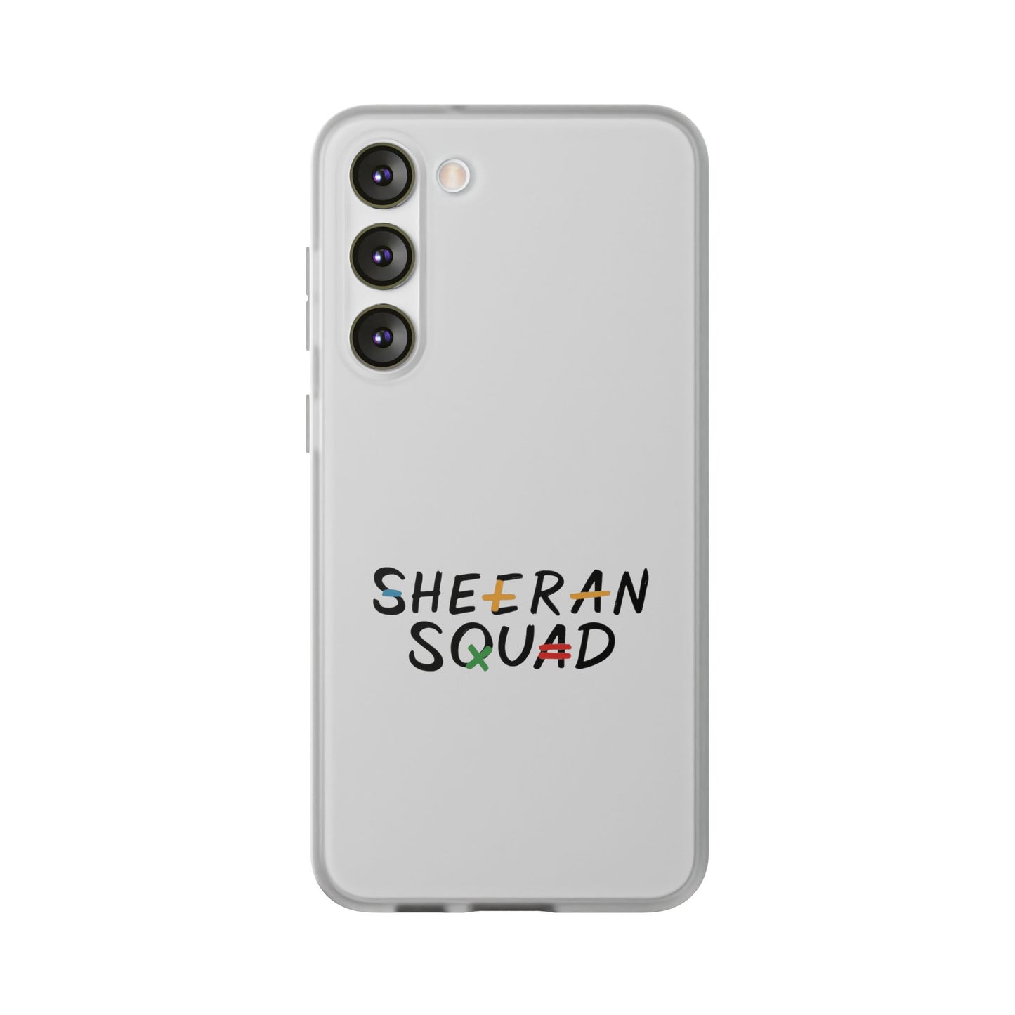 Ed Sheeran Squad Flexi Case for Samsung S10–S25 | SnazzyMerch