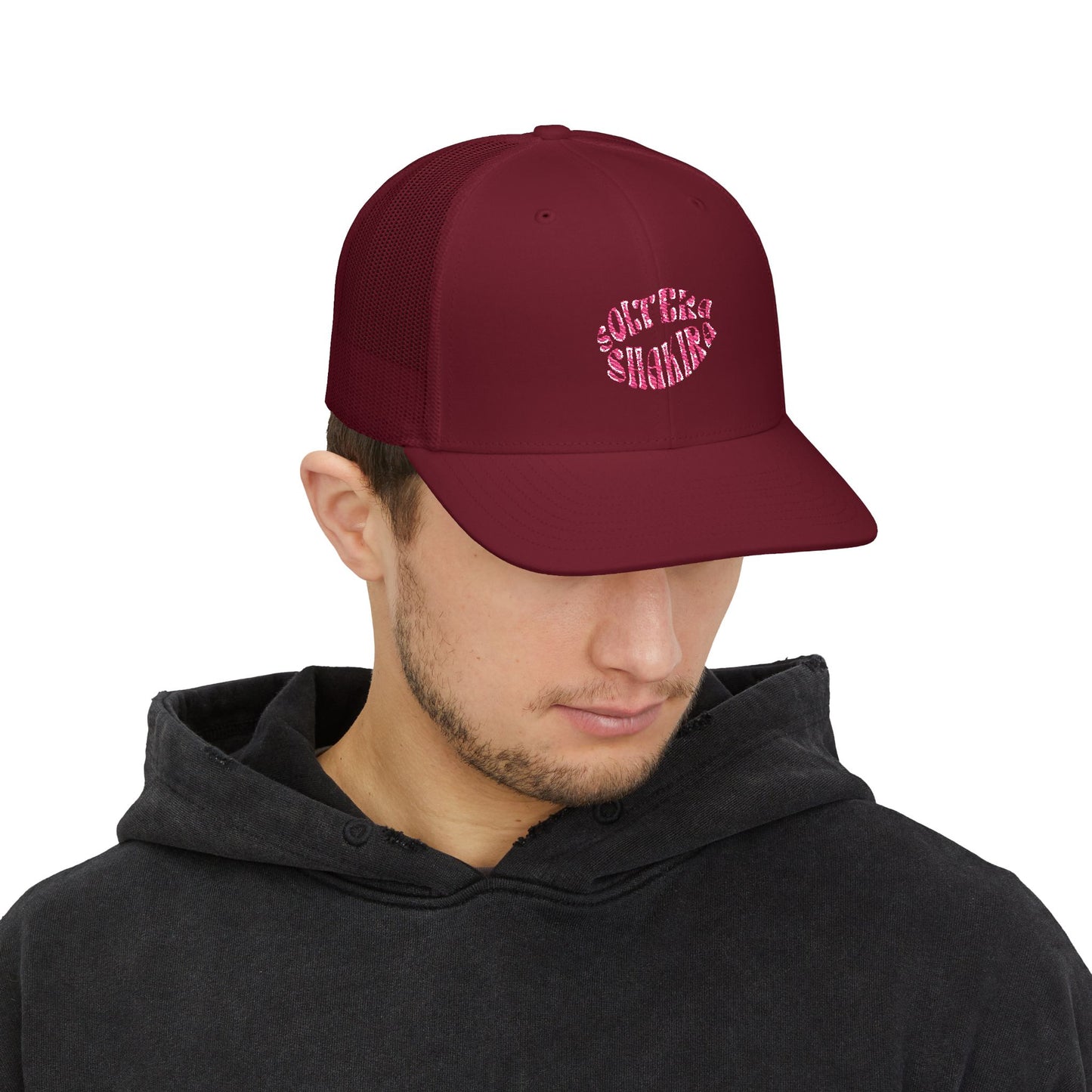 Solo Vibes Lips Snapback Trucker cap