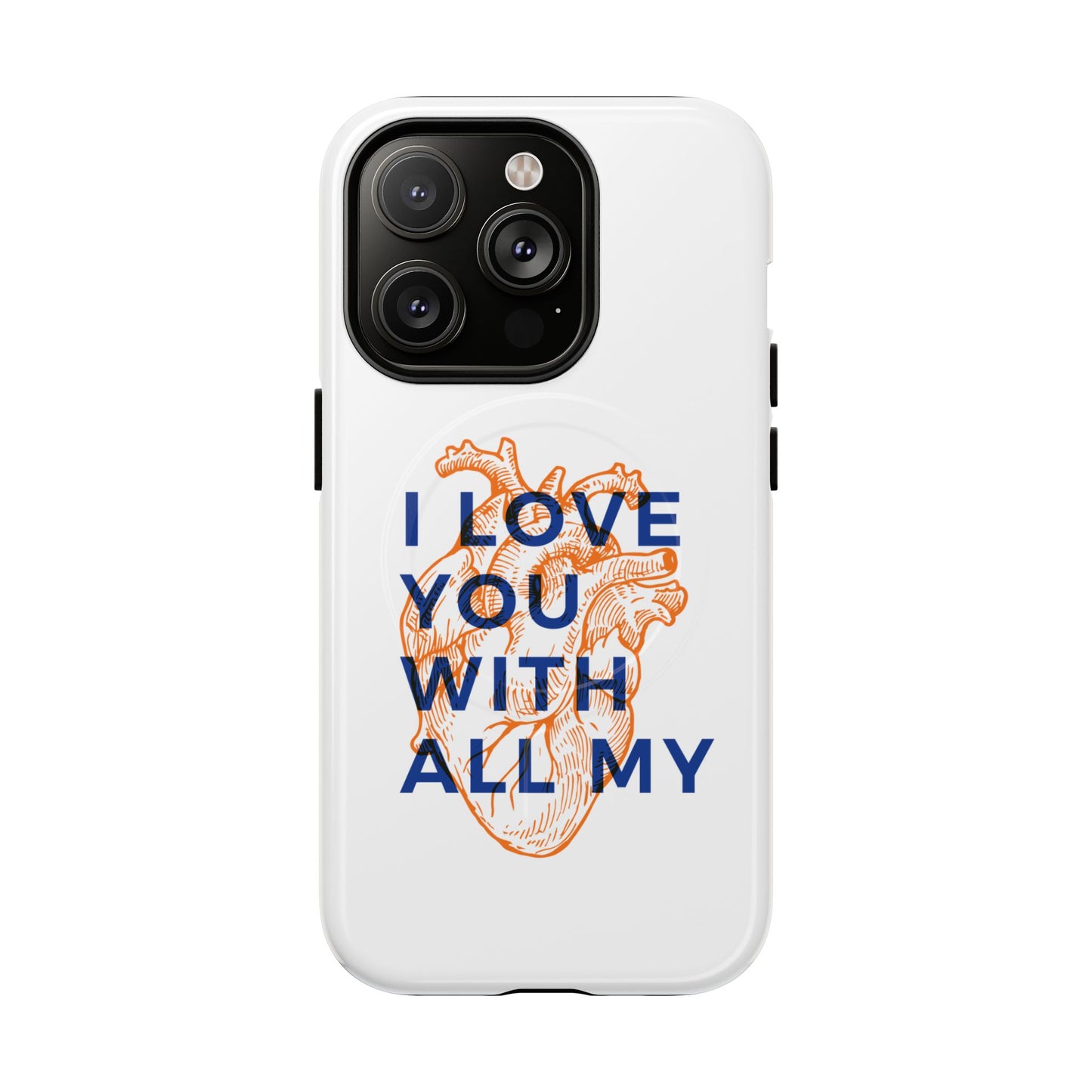 All My Heart Anatomical Art Tough Magnetic Case