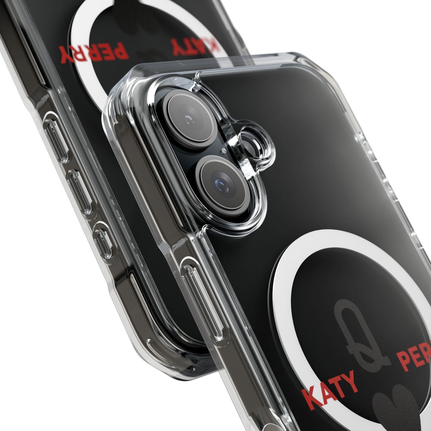 Dual Name Impact Magnetic Clear Impact cases