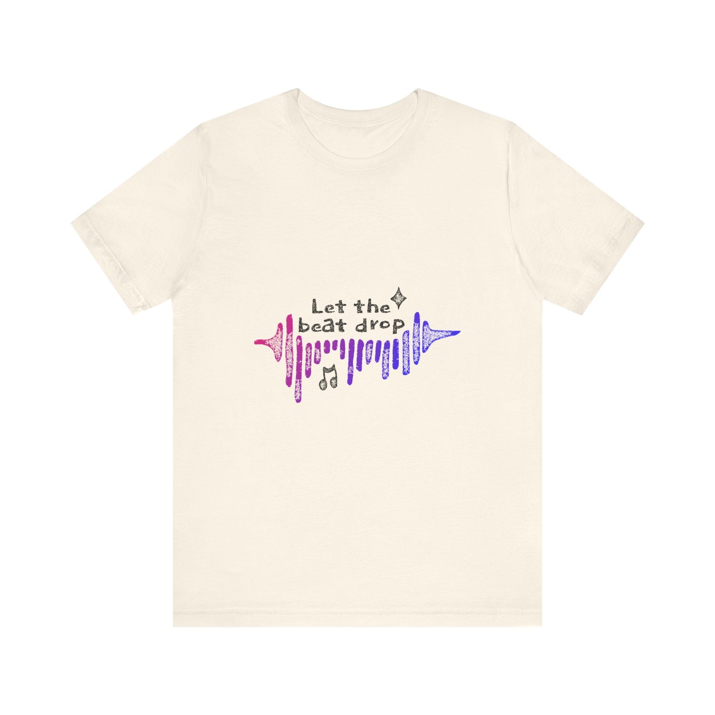 Bold Beats Visualizer Unisex Jersey short sleeve tee