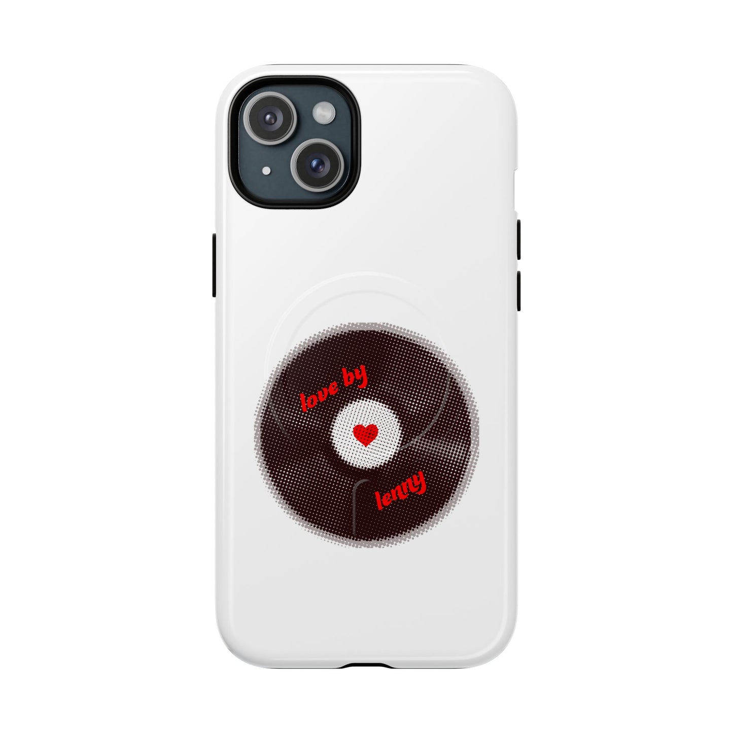 Vinyl Love Spin Tough Magnetic case