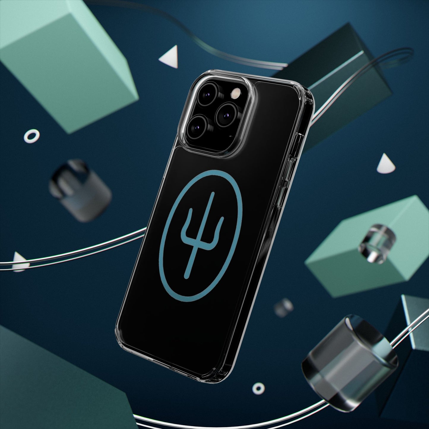 Split Mark Clear Case