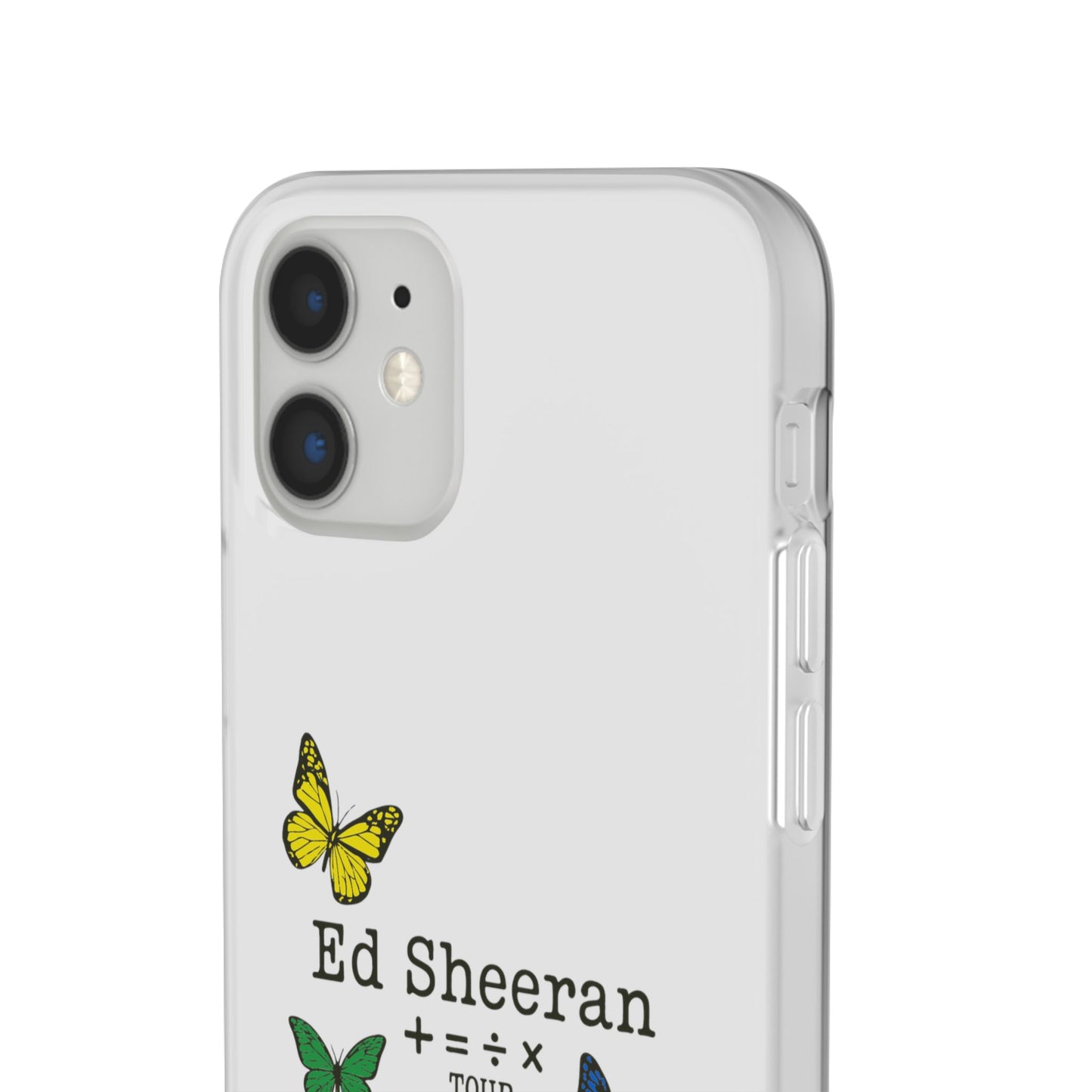 Flexi Case – Ed Sheeran butterfly edition (iPhone X–16 Pro Max)