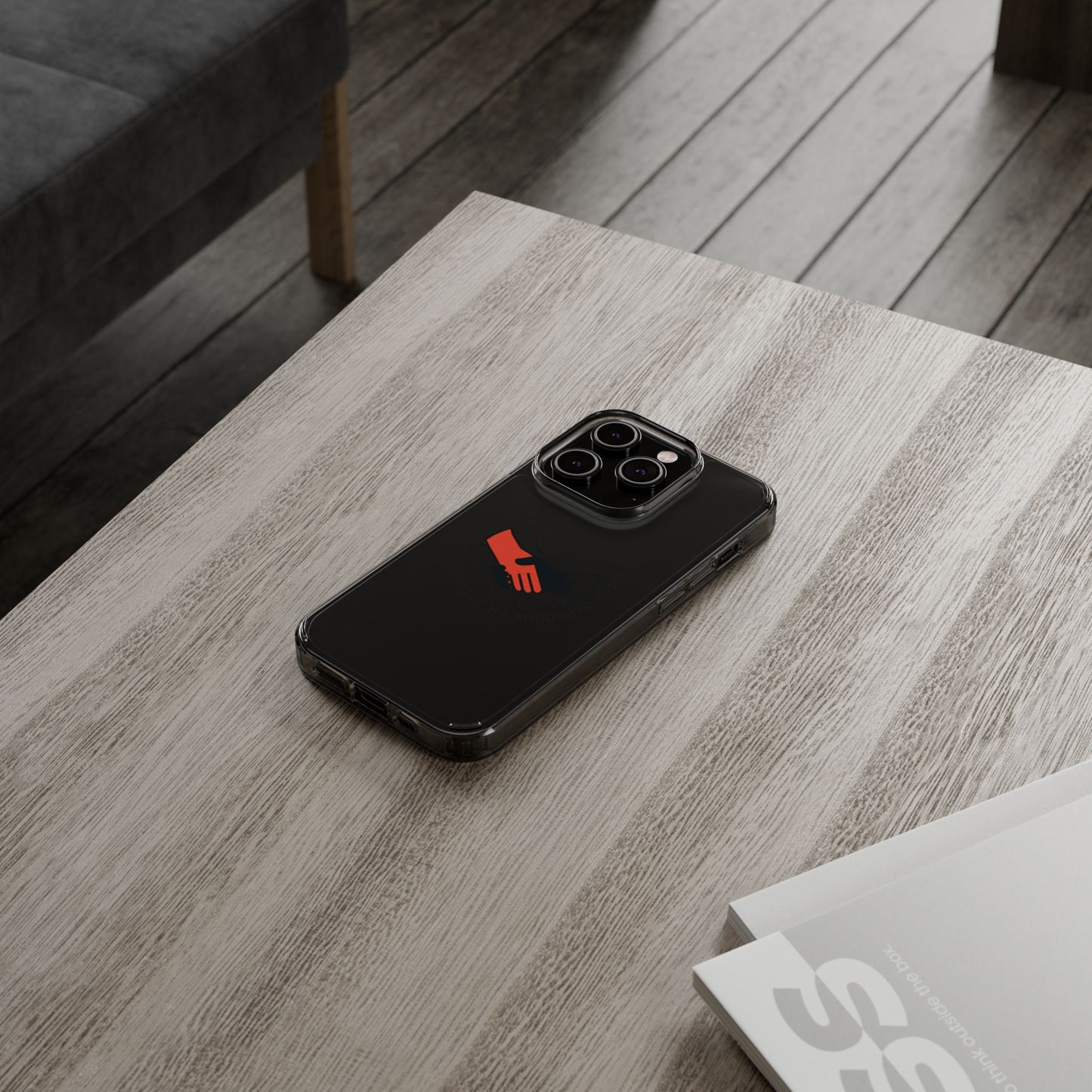 Dark Grip Clear Case