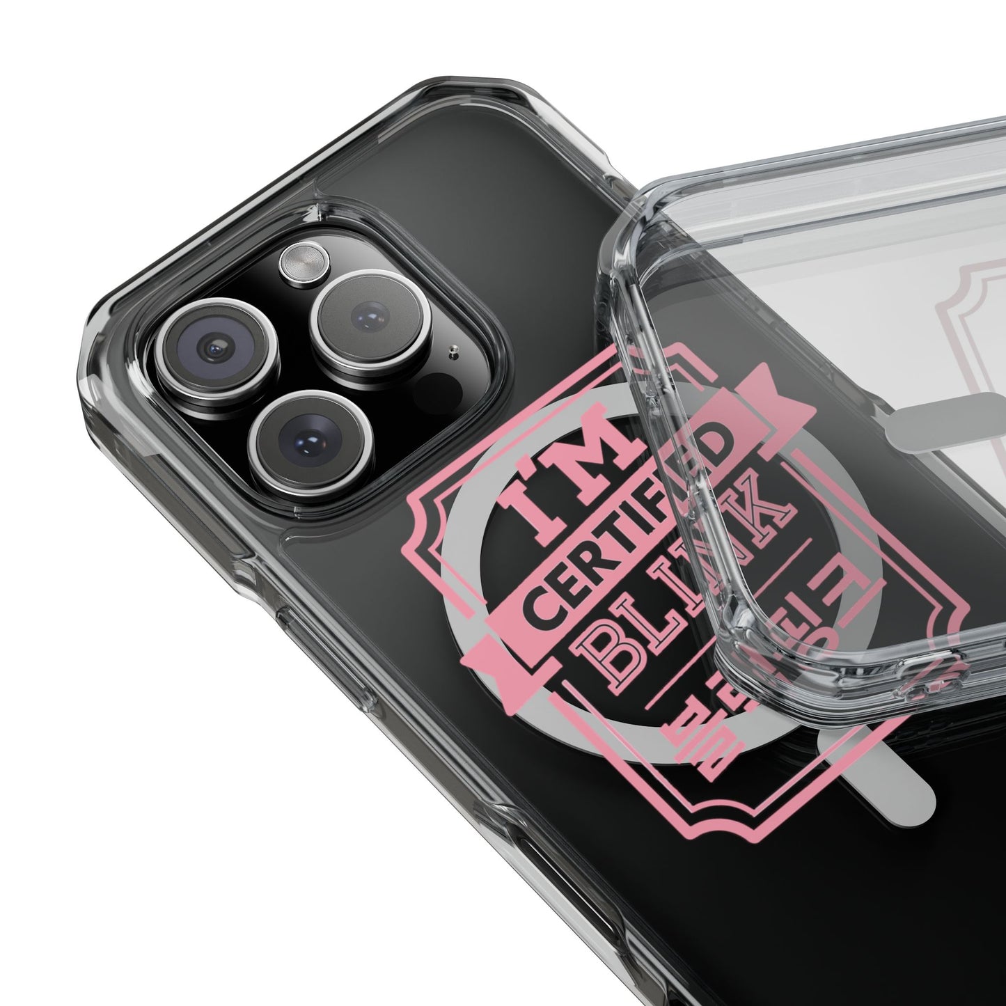 Certified BLINK Badge - Magnetic Clear Impact Case