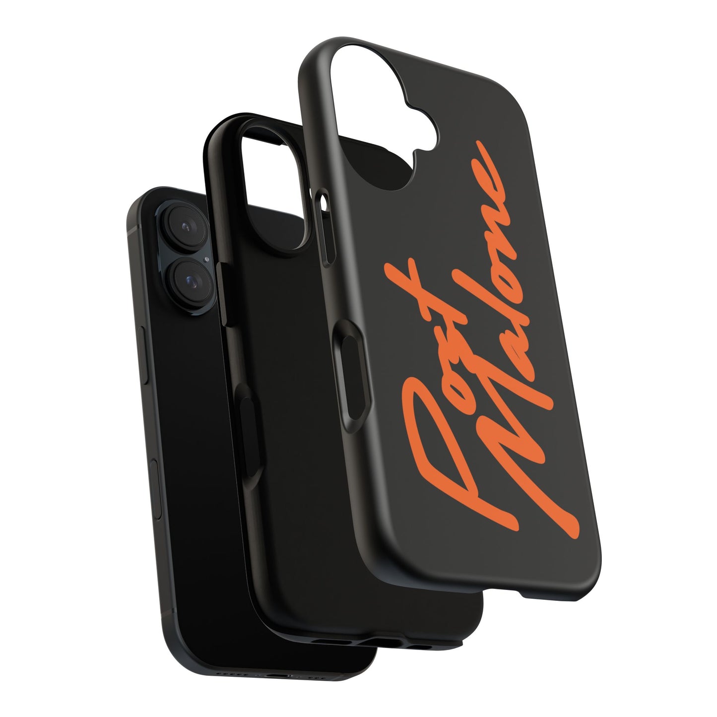 Tough iPhone Case (12–16 Pro Max) – Post Malone Name Design