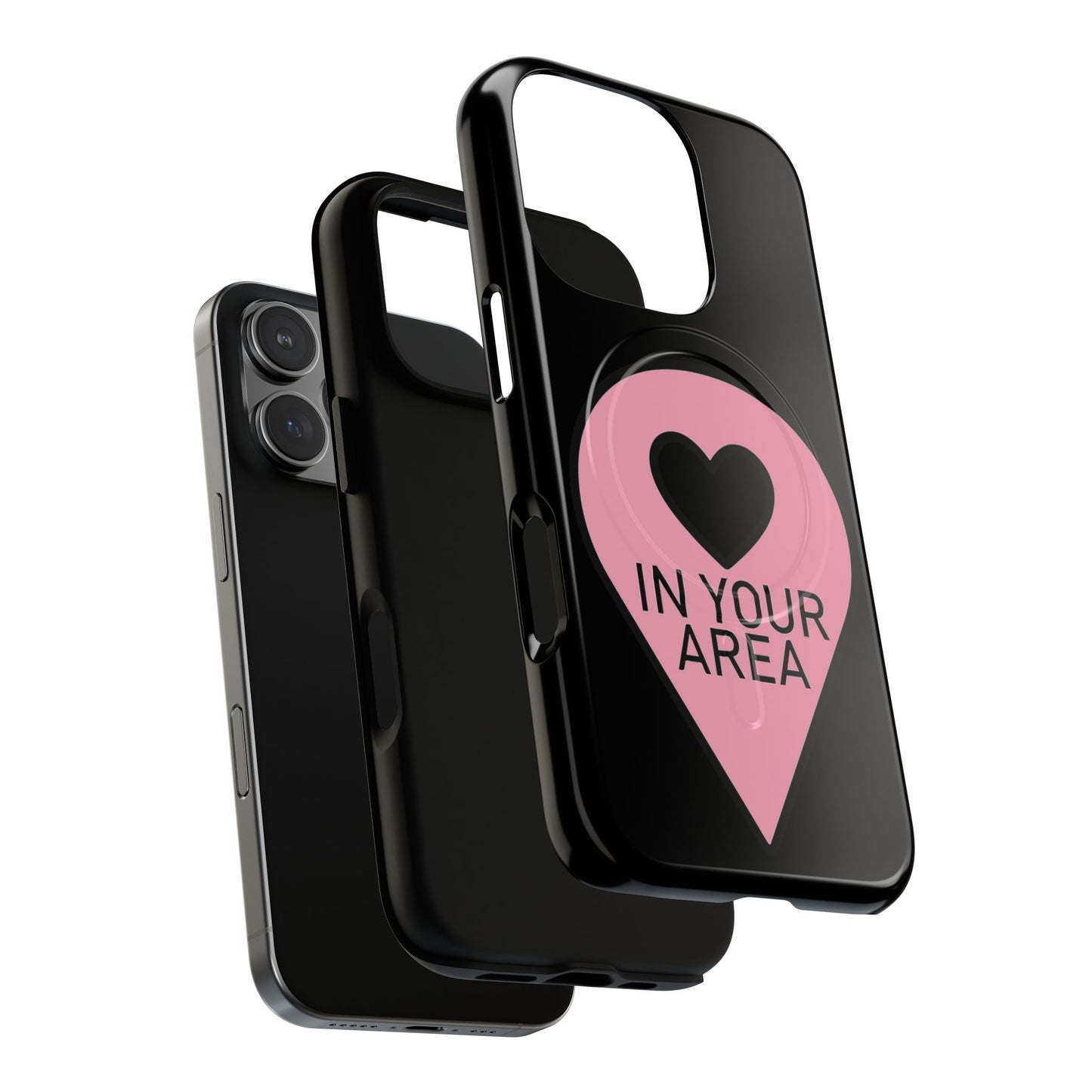 Iphone In Your Area Pin Marker - Tough Magnetic Phone Case