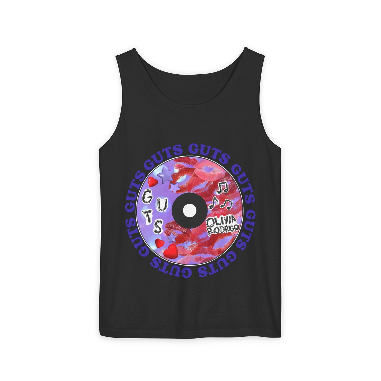 Guts Album Art CD-Dyed Tank Top