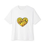 Loud Love Retro Heart Unisex Oversized Boxy Tee