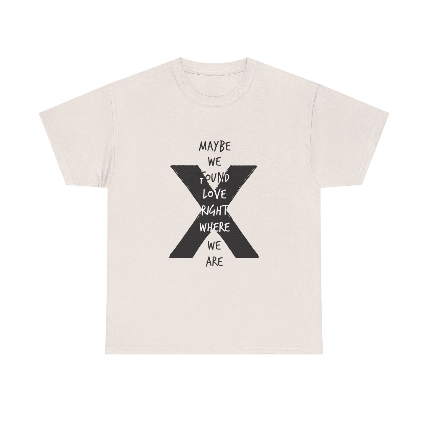 Abstract Paw and Brush Stroke Unisex Heavy Cotton Tee