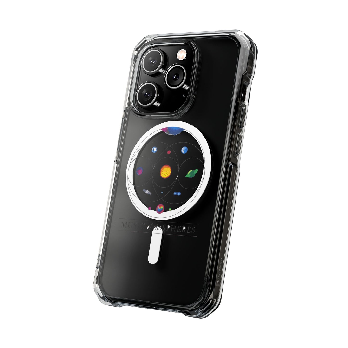 Colorful Planetary Orbit Diagram Magnetic Clear Impact case