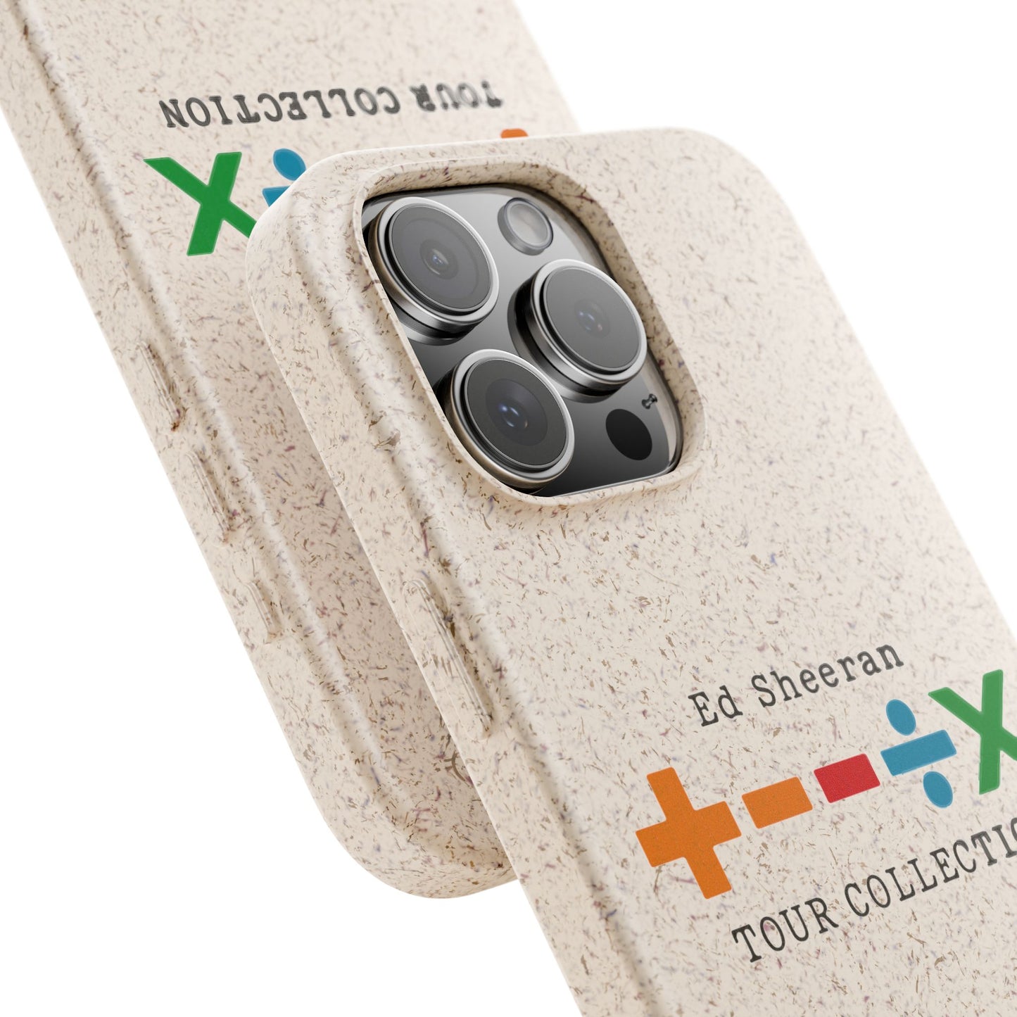 Biodegradable Cases for iPhone 12 to 16 Pro Max Showcasing – Ed Sheeran Edition