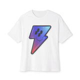 Smiley Charge Pop Unisex Oversized Boxy tee