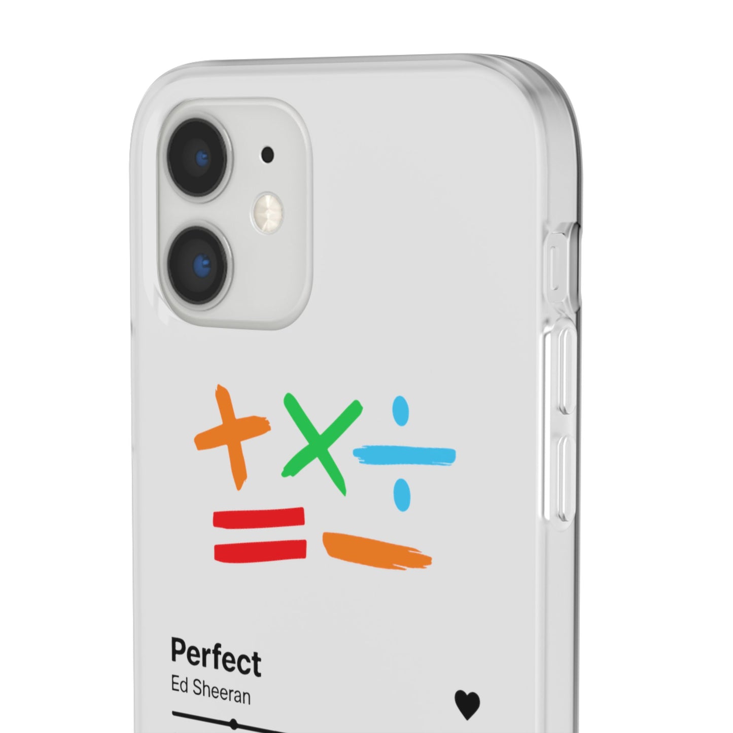 Flexi Case – Ed Sheeran Music Design (iPhone X–16 Pro Max)