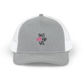 . Bold “NOT” Statement Snapback Trucker Cap