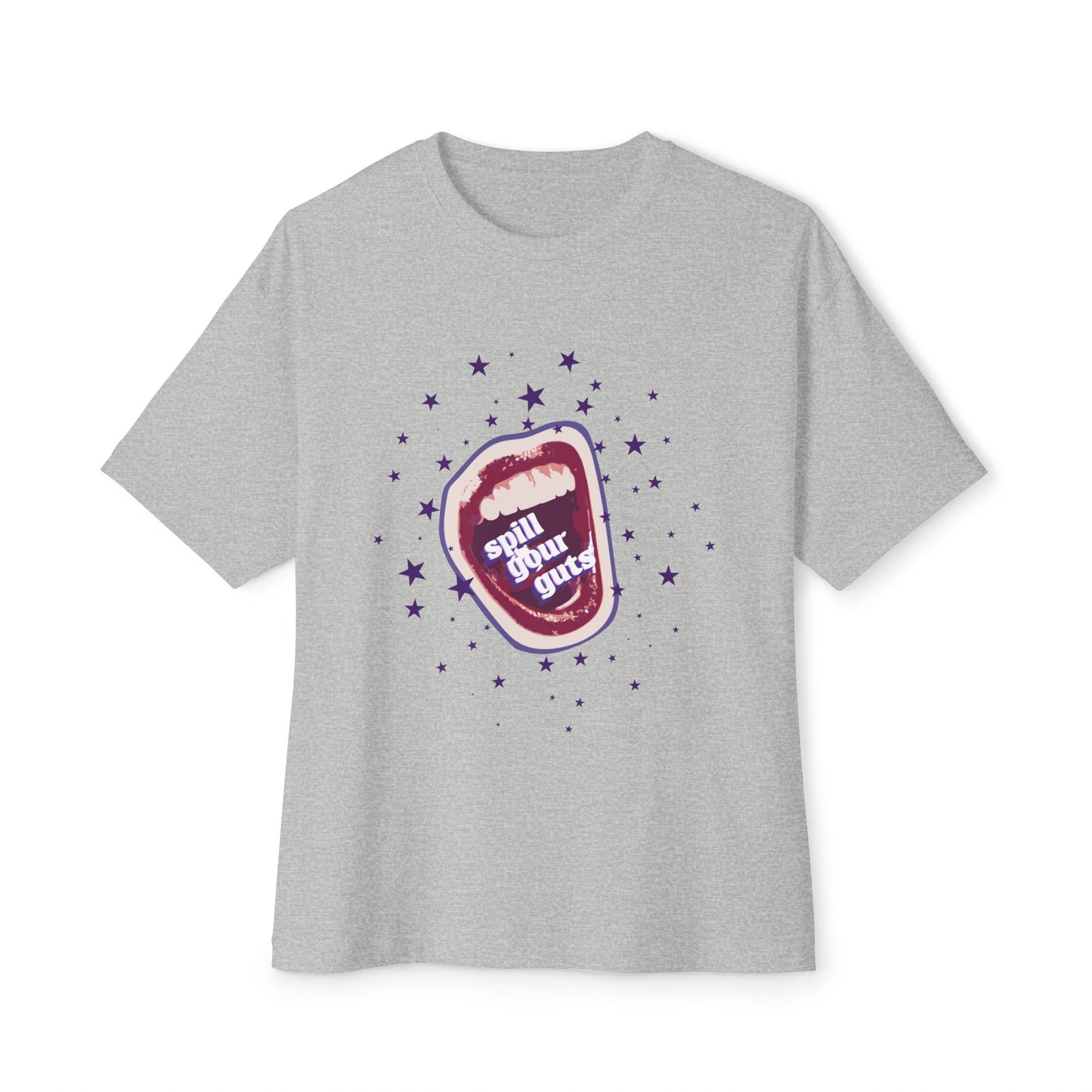 Spill Your Guts Scream-Oversized Tee
