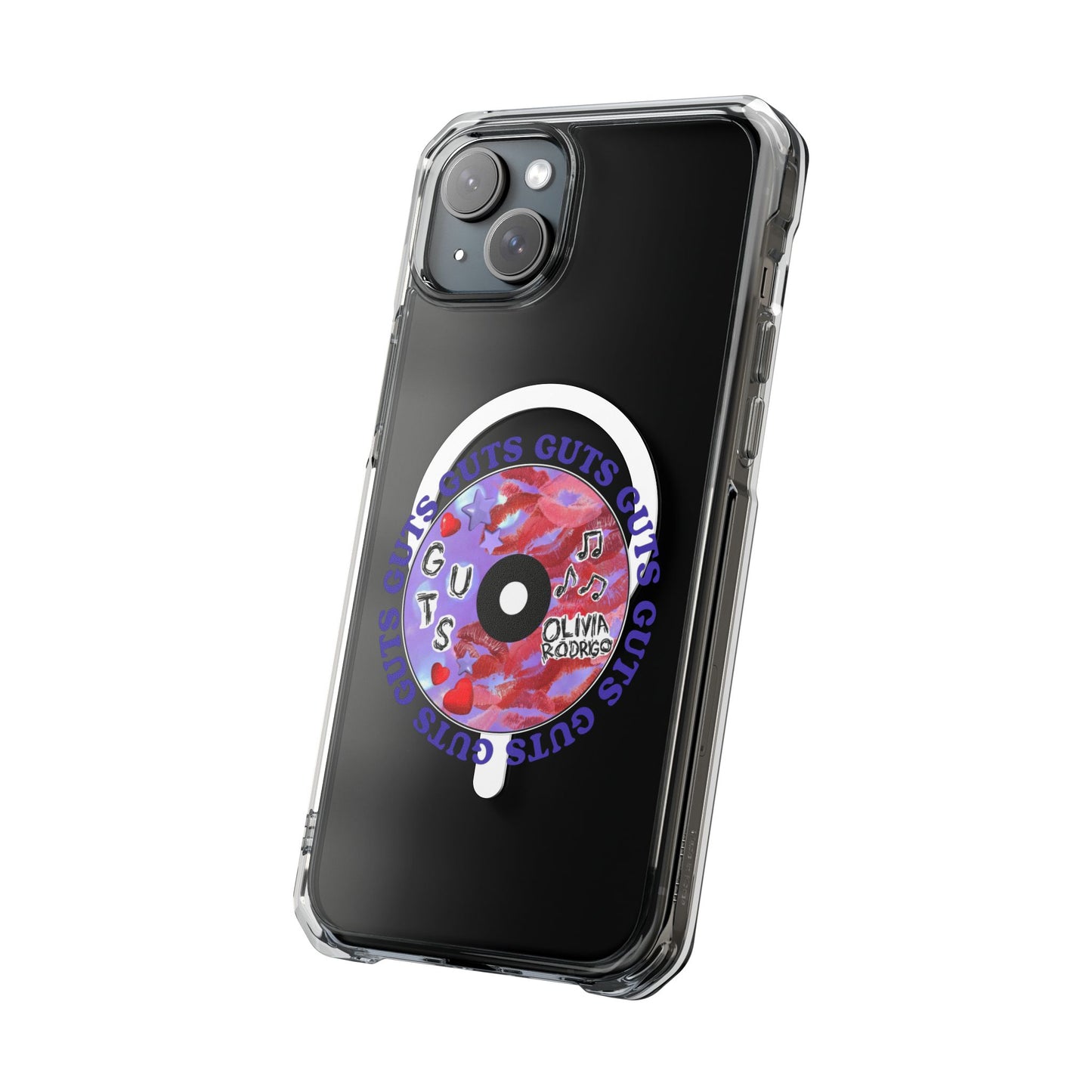 Guts Album Art CD Magnetic Clear Impact Case