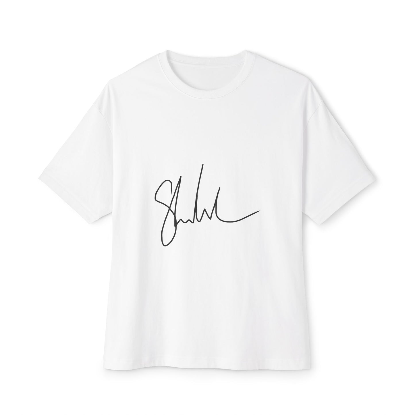 Outline Echo Unisex Oversized Boxy Tee