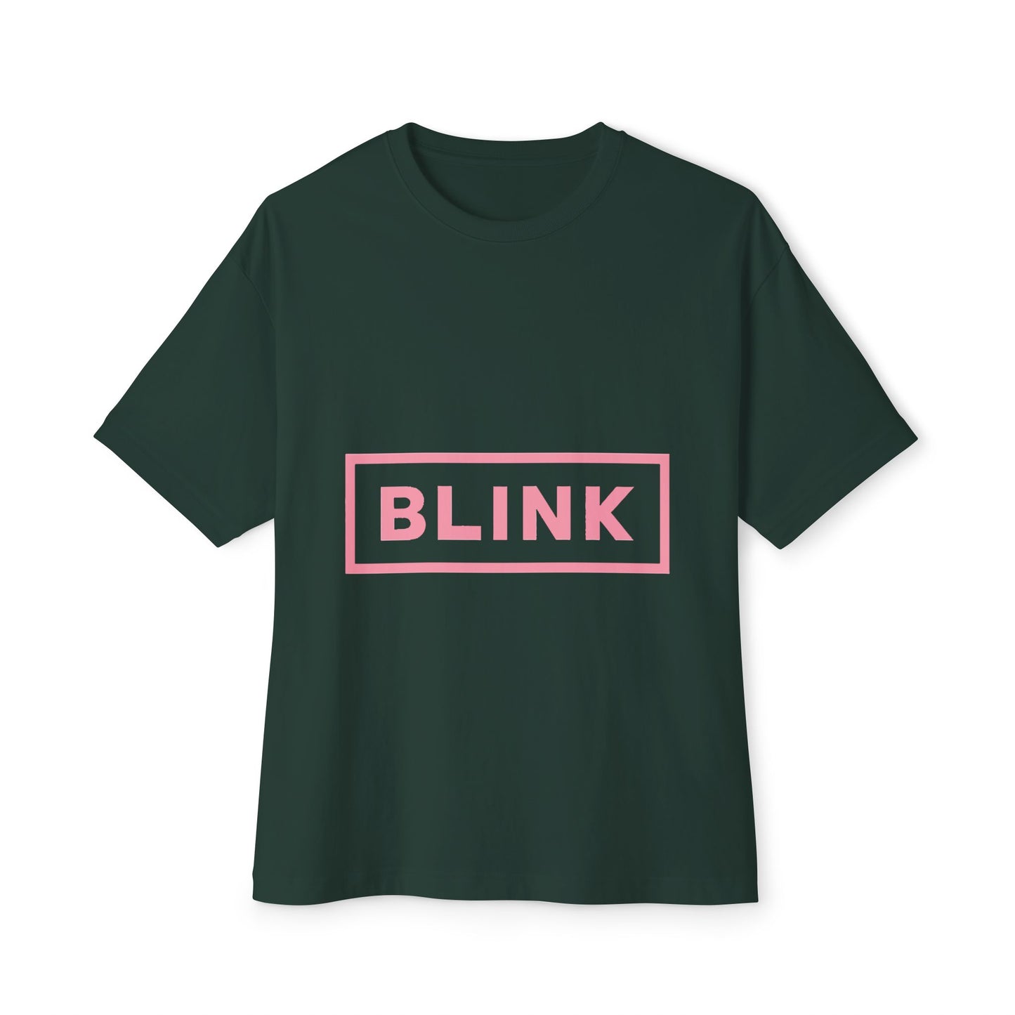 Minimal BLINK Logo – Oversized Boxy Tee