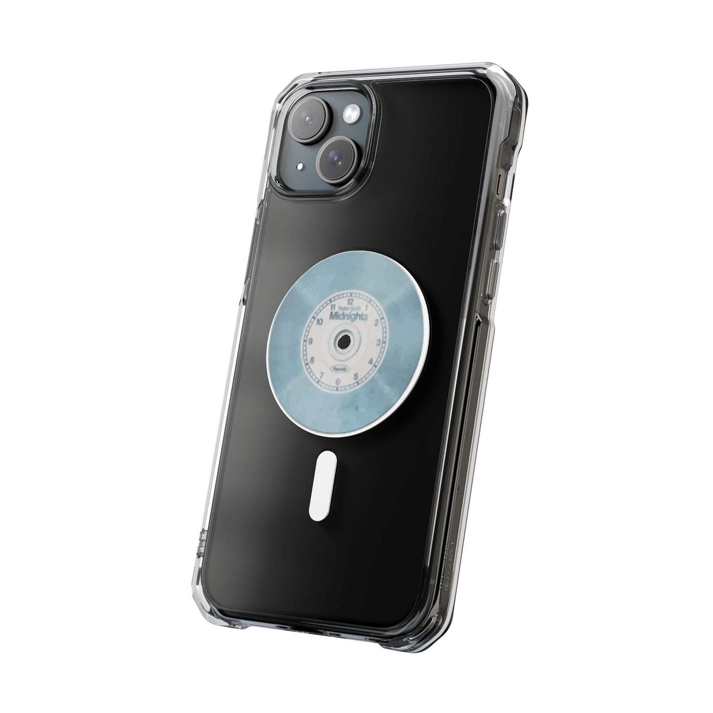 Midnight Vinyl Vibes Magnetic clear Impact Case