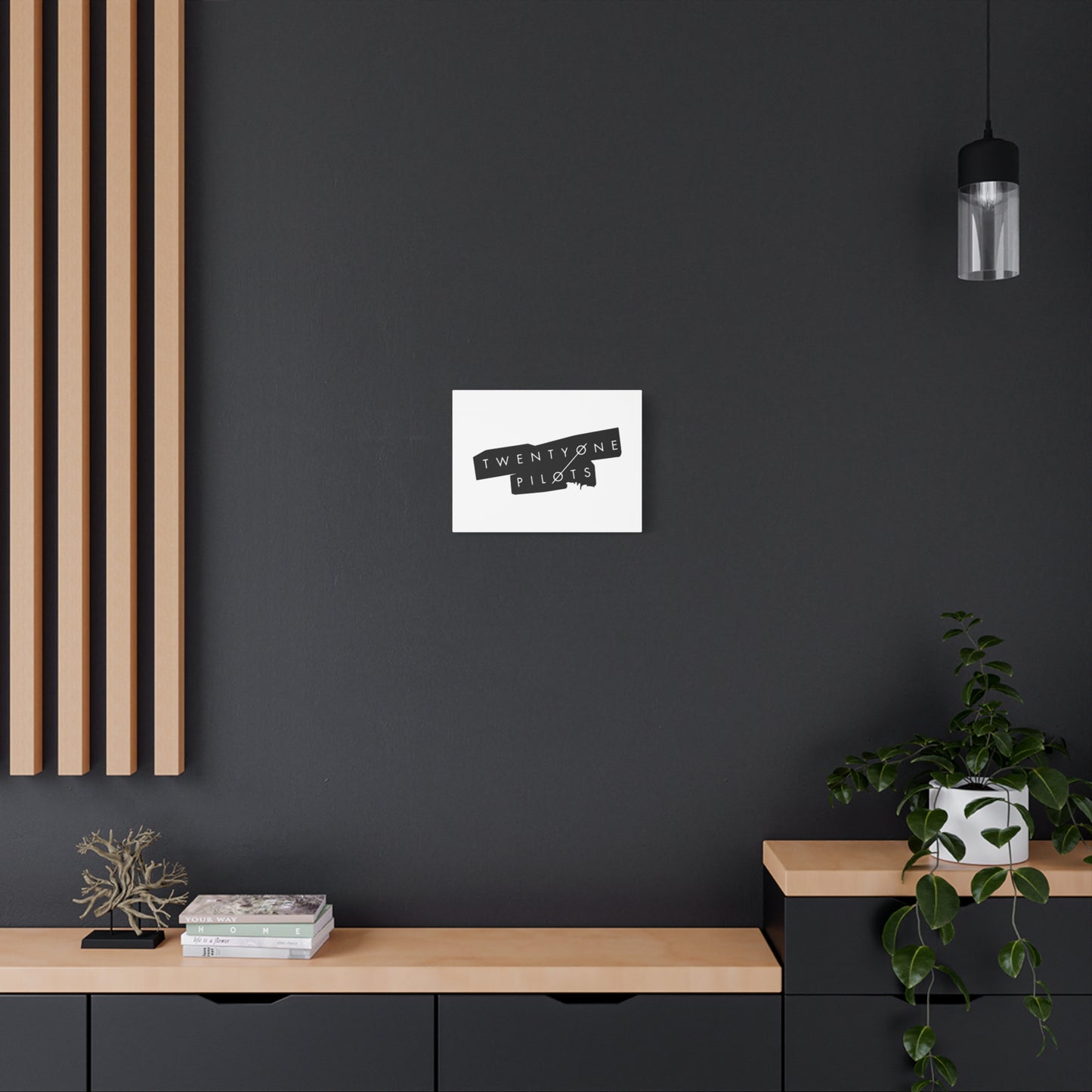 Tilted Echo Matte Canvas