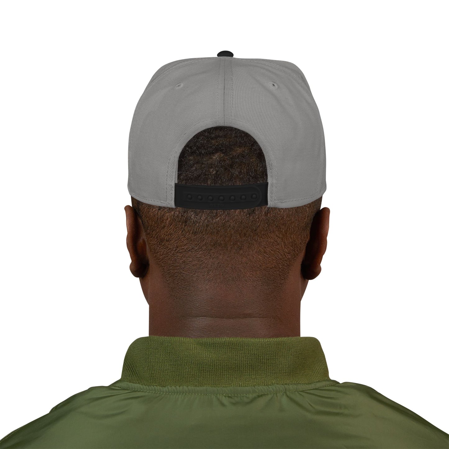 Orange Equals Symbol Snapback Cap