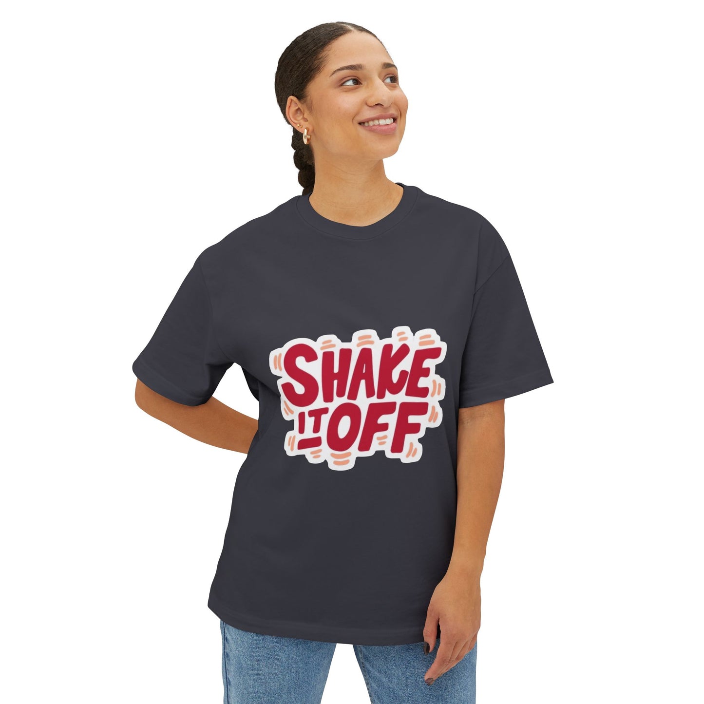 Swift Era Vibes Unisex Oversized Boxy Tee