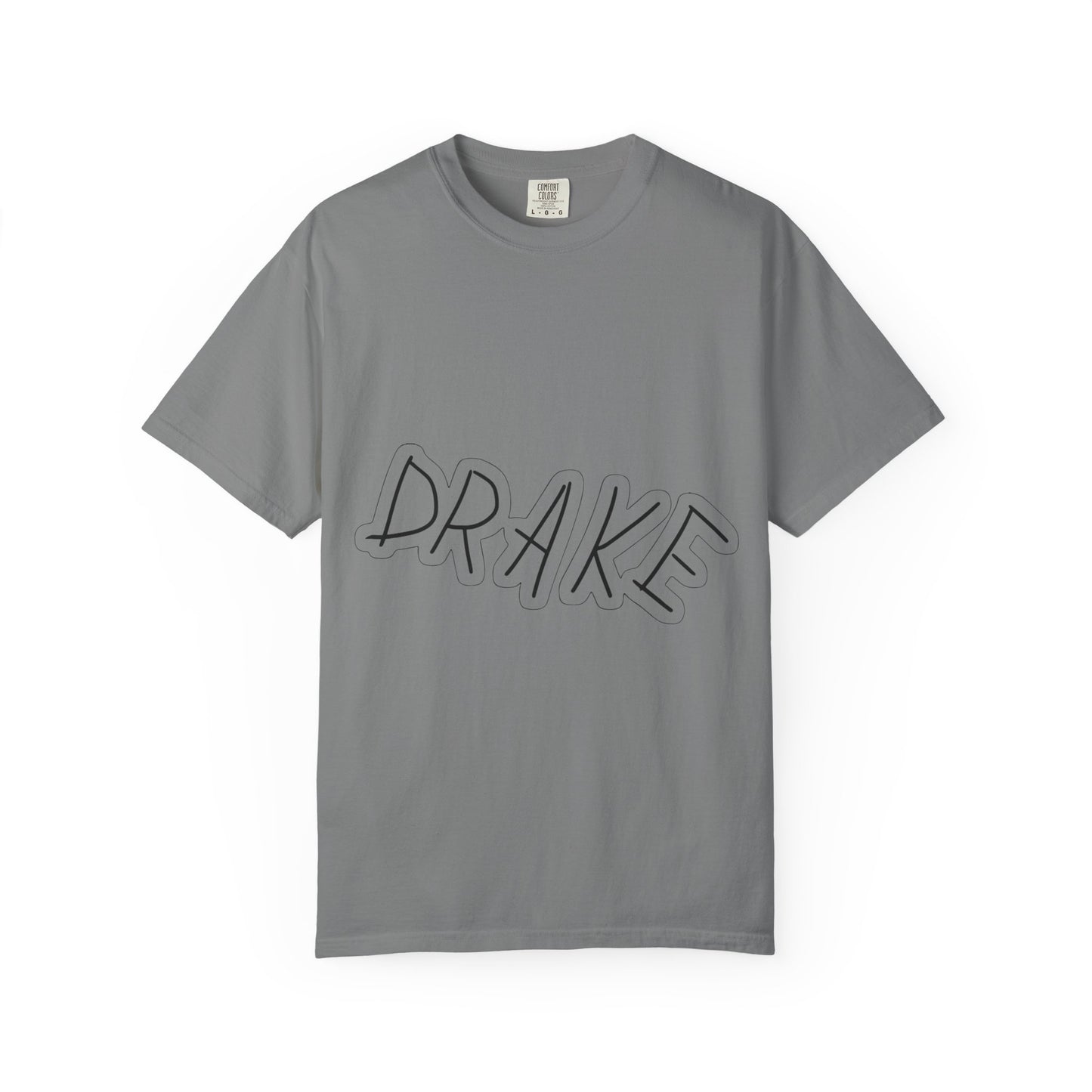 Dra-ke Graffiti Script Dyed Tshirt
