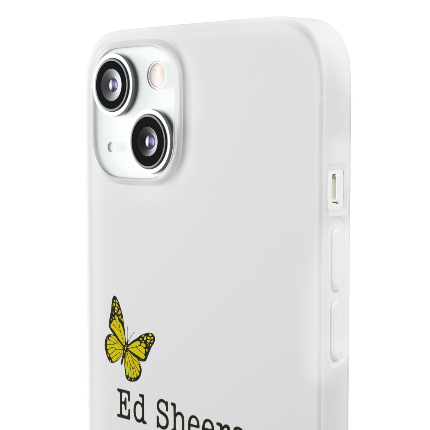 Flexi Case – Ed Sheeran butterfly edition (iPhone X–16 Pro Max)