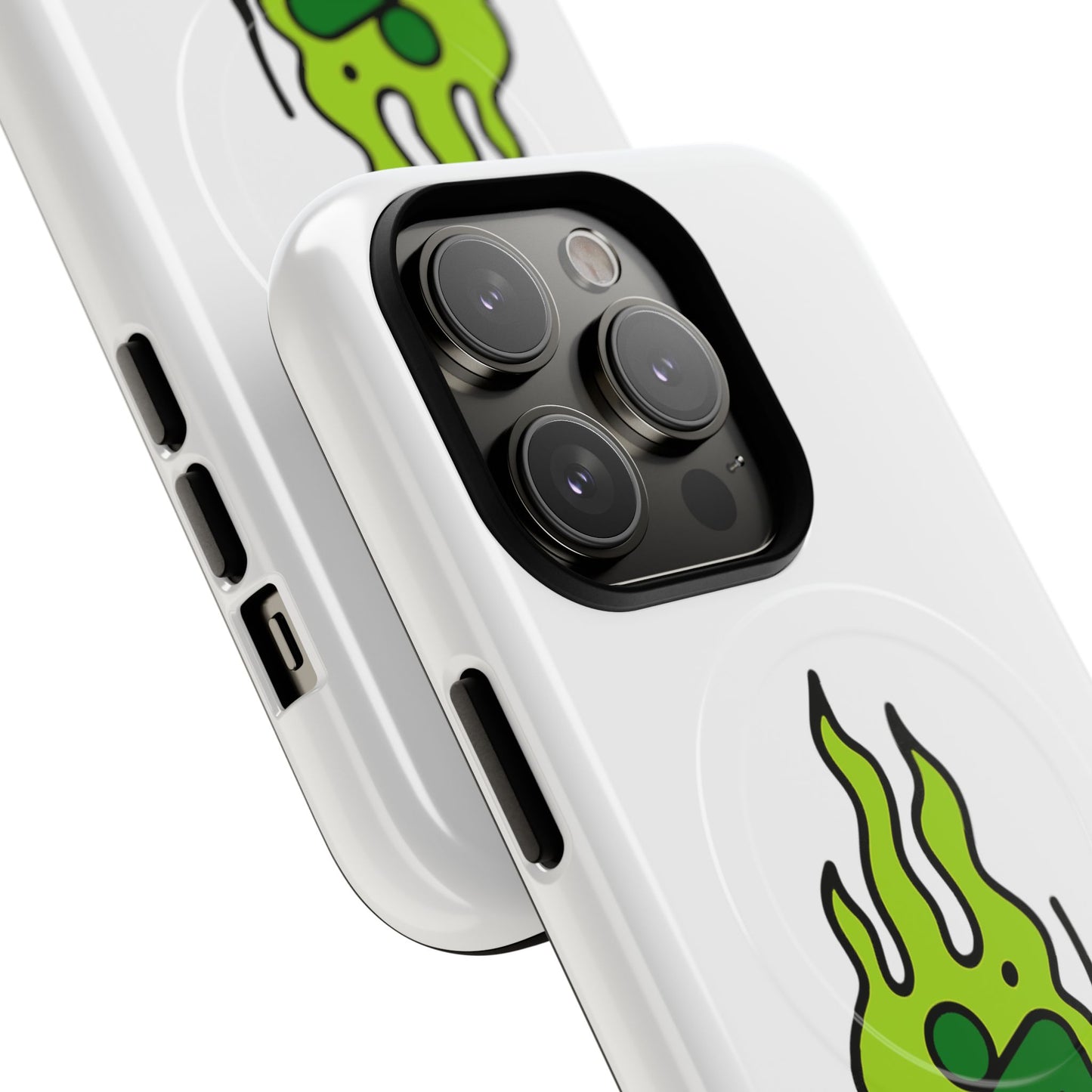 Green Flame Icon Tough Magnetic Case